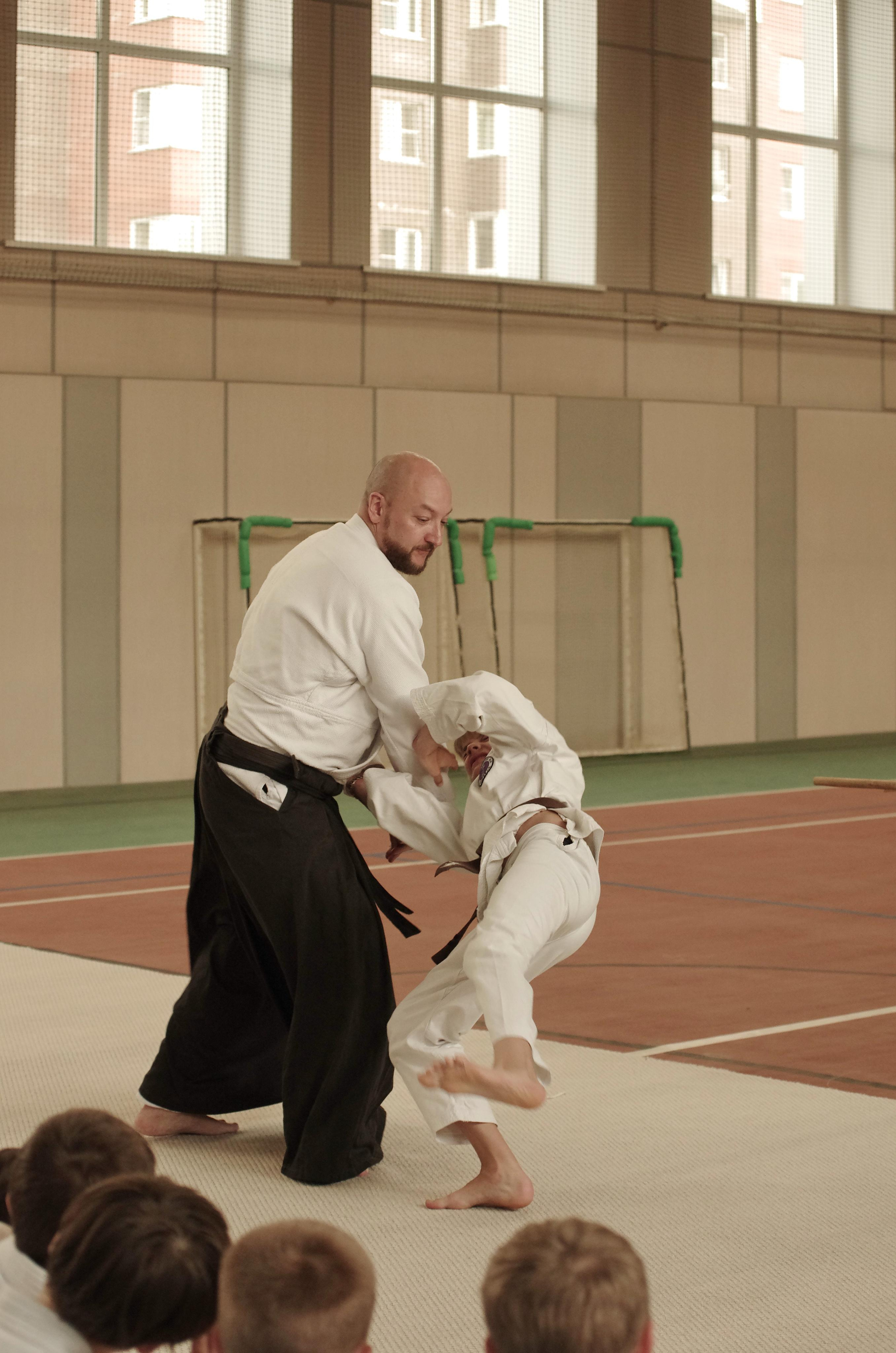Аттестация айкидо. Семейный фотограф в Москве и Московской области Элла Слюсарь