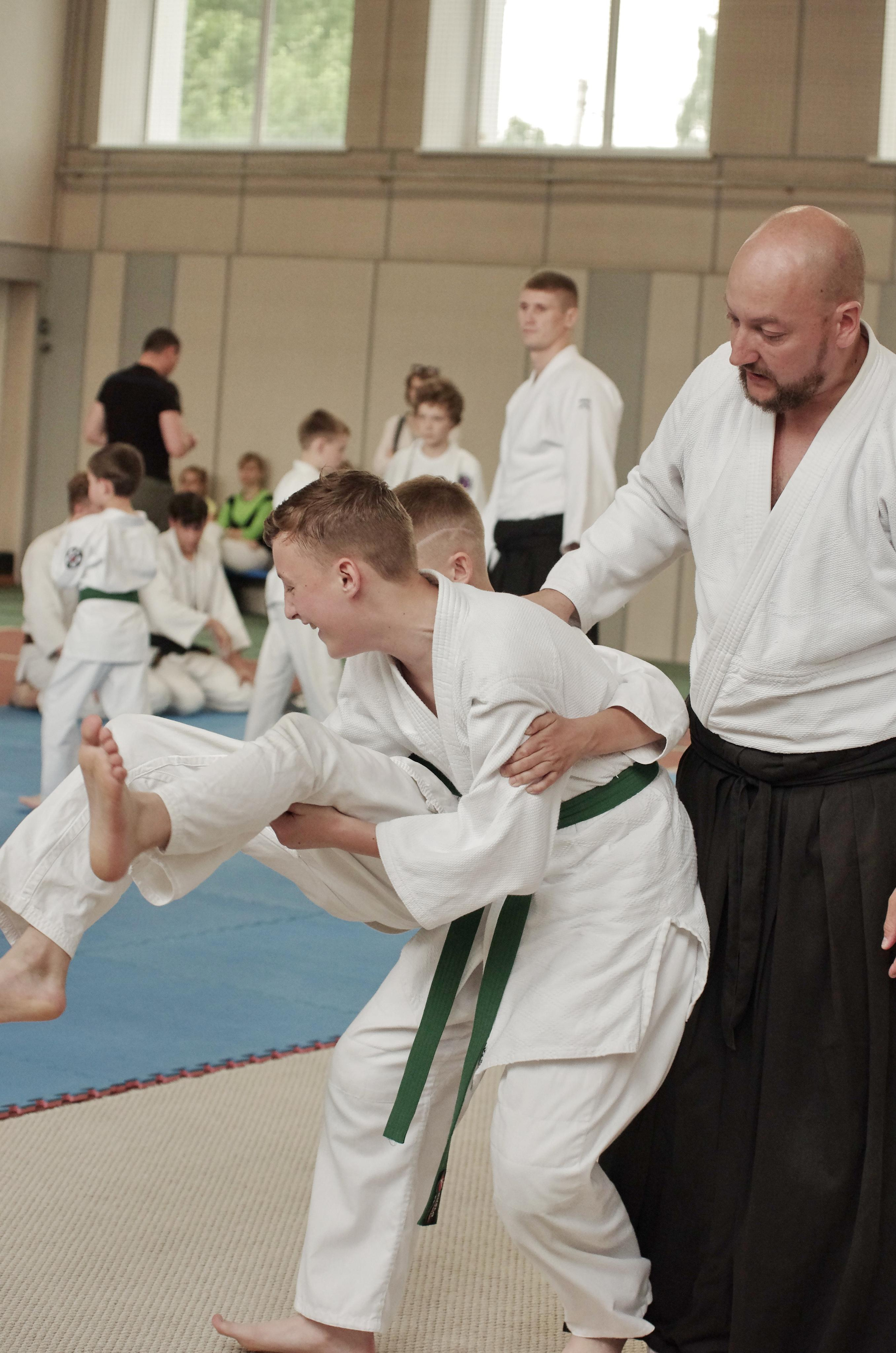Аттестация айкидо. Семейный фотограф в Москве и Московской области Элла Слюсарь