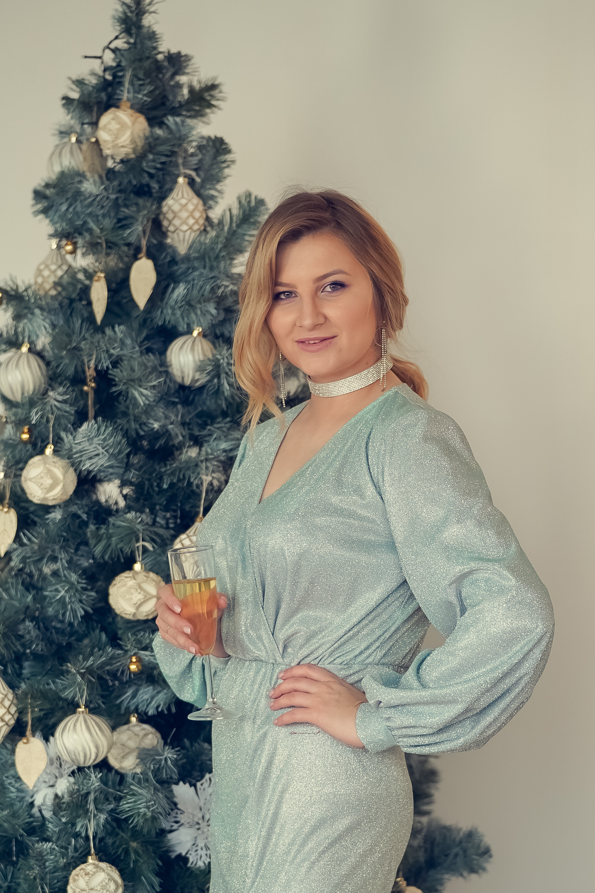 Новогодняя съёмка Юли и Вики. Семейный фотограф в Москве и Московской области Элла Слюсарь