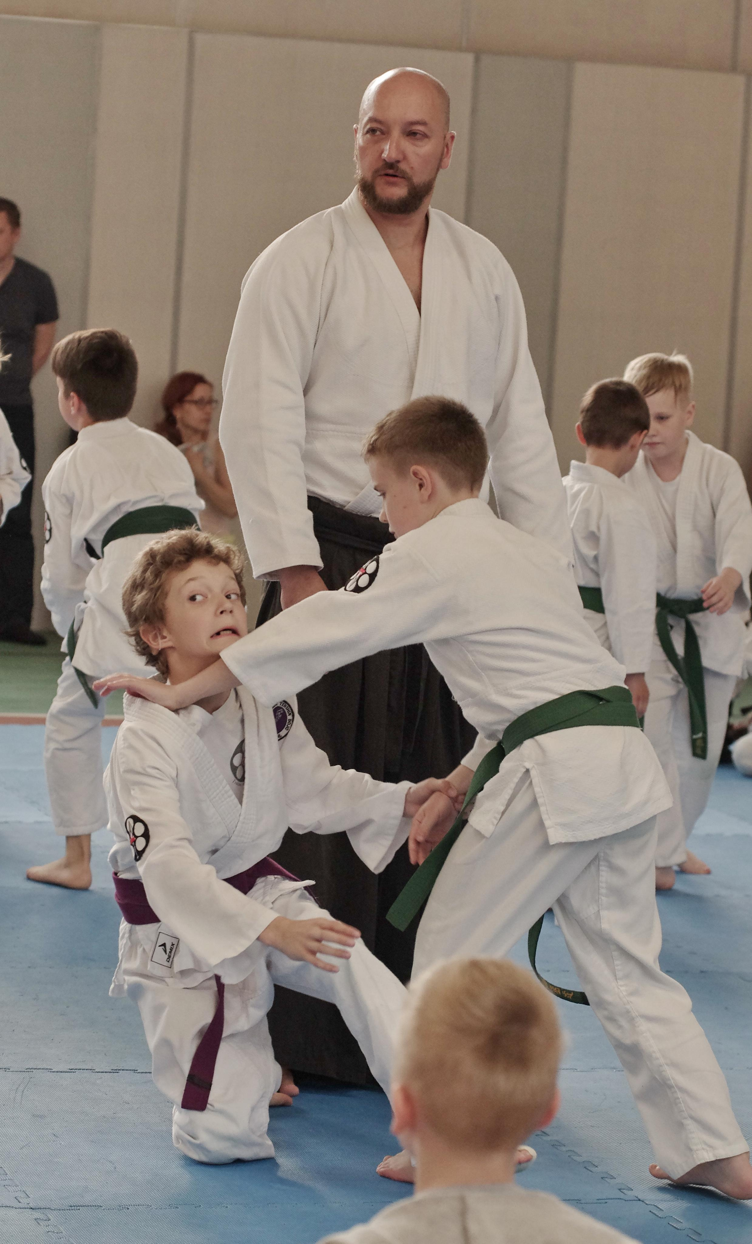 Аттестация айкидо. Семейный фотограф в Москве и Московской области Элла Слюсарь