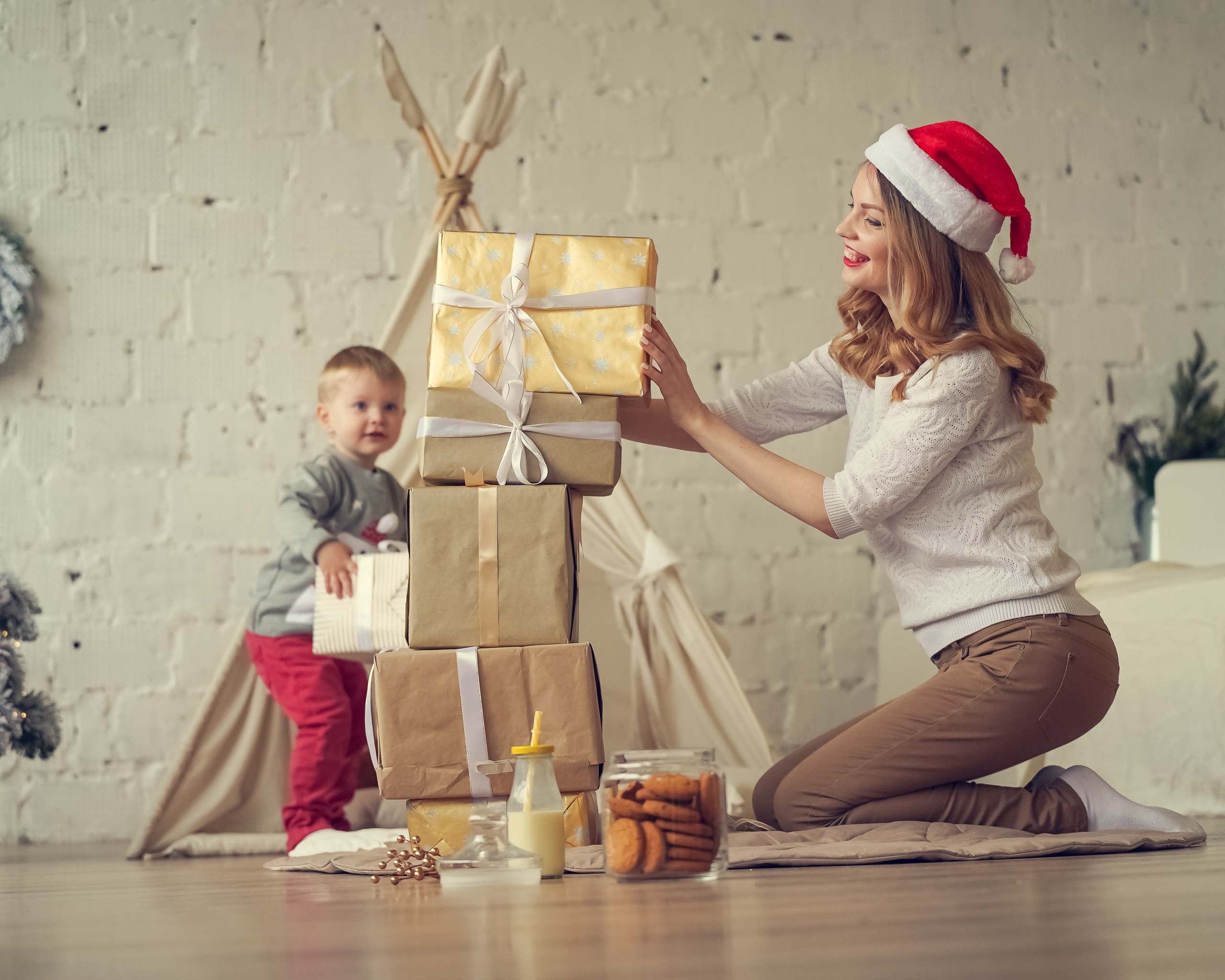 Новогоднее настроение. Семейный фотограф в Москве и Московской области Элла Слюсарь