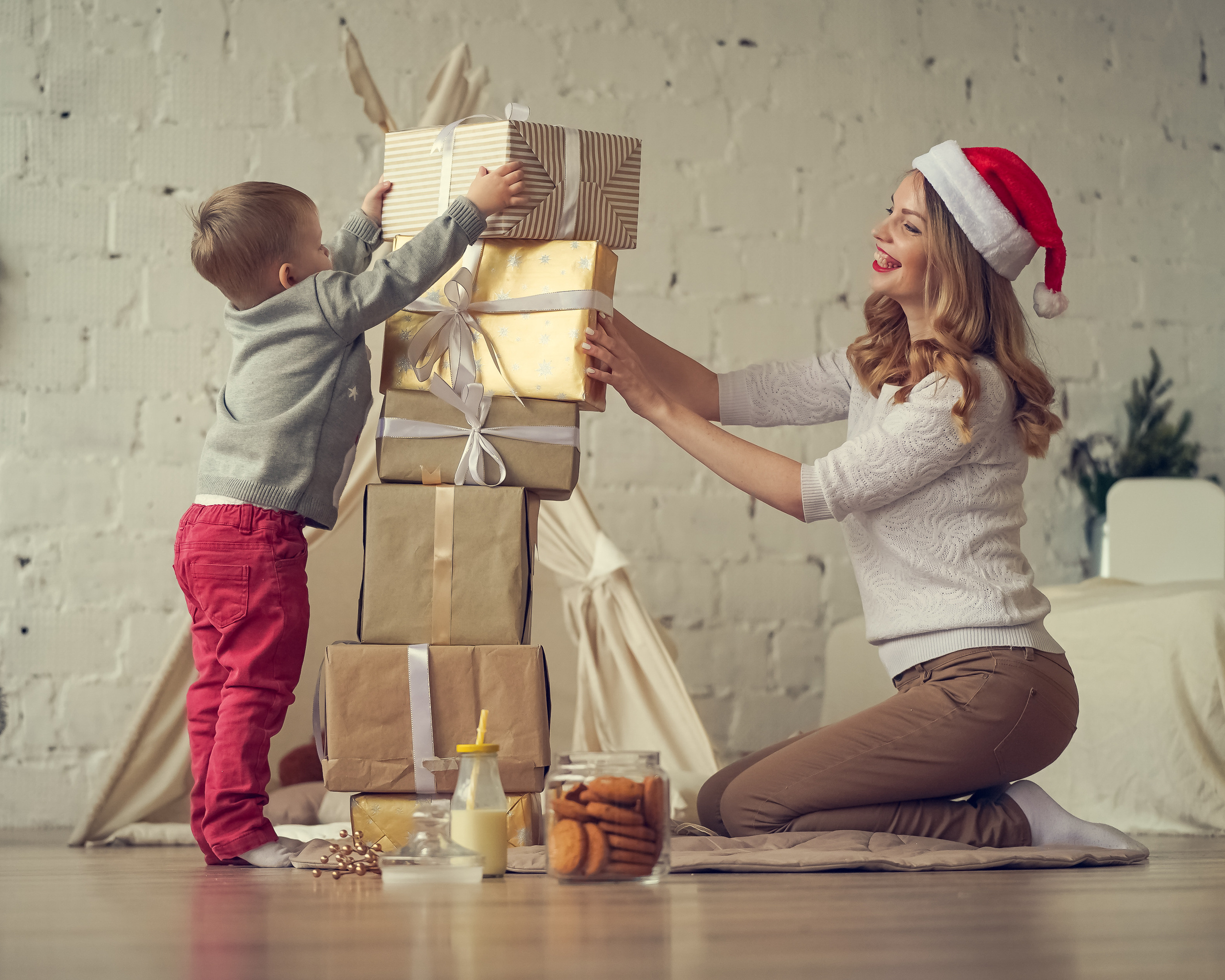 Новогоднее настроение. Семейный фотограф в Москве и Московской области Элла Слюсарь