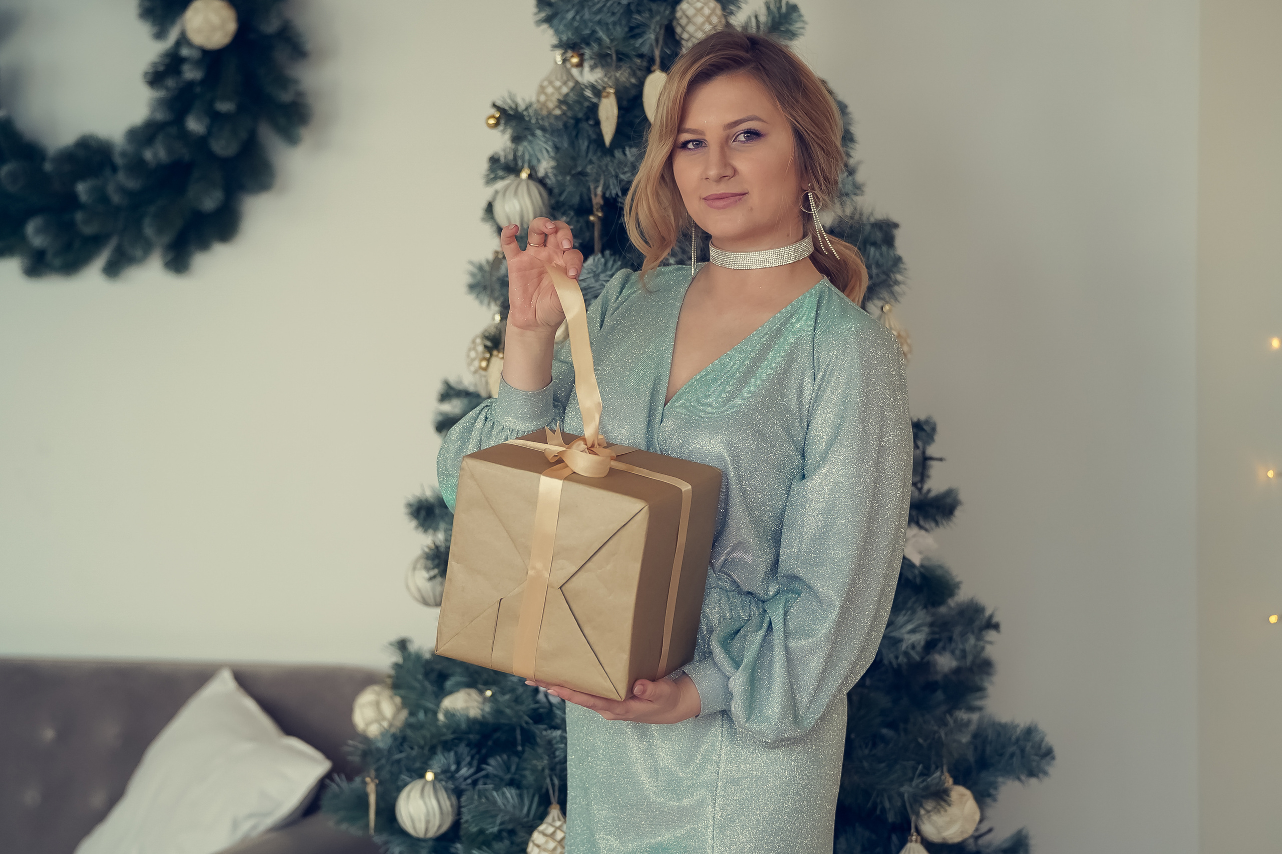 Новогодняя съёмка Юли и Вики. Семейный фотограф в Москве и Московской области Элла Слюсарь