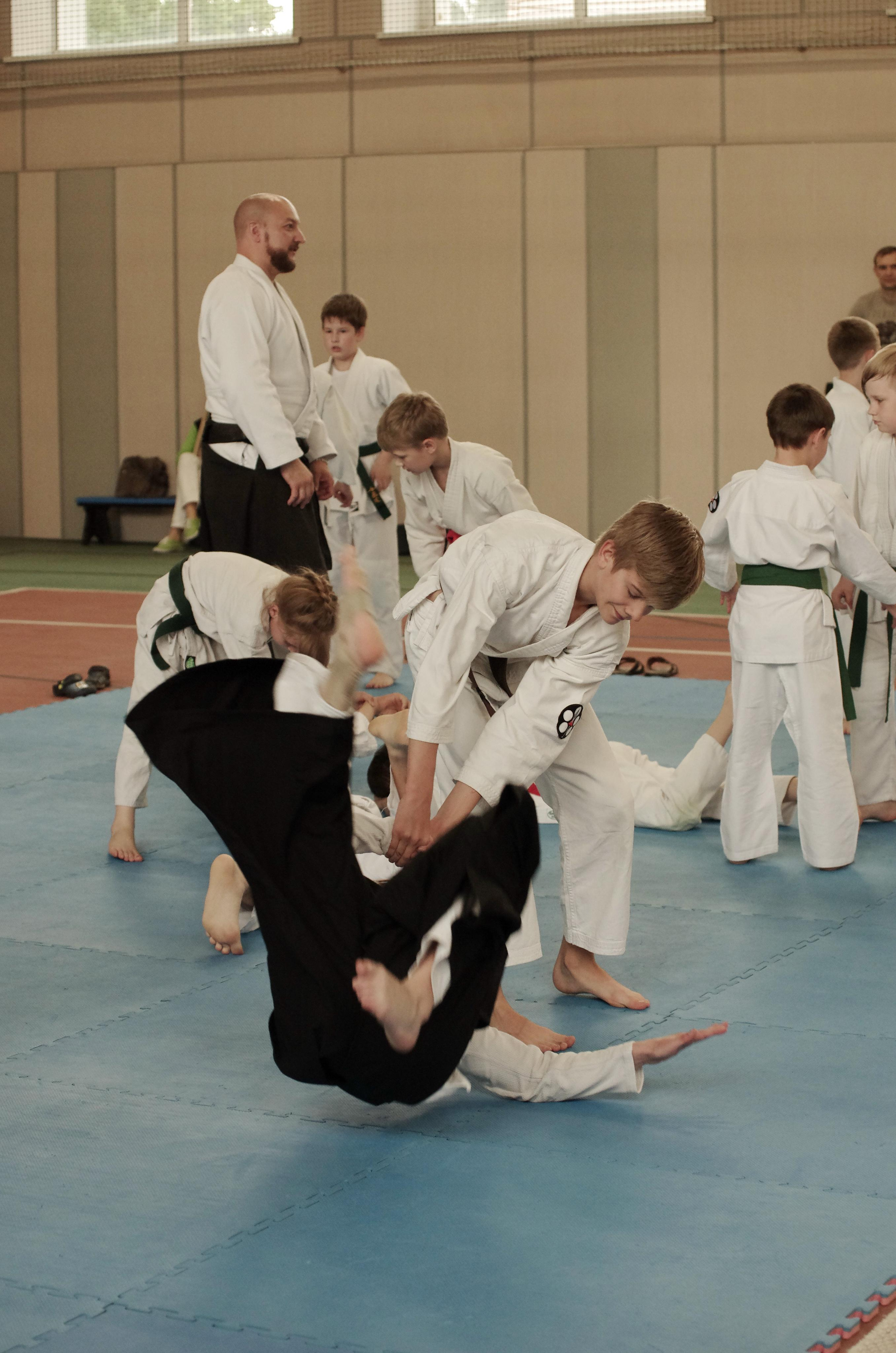 Аттестация айкидо. Семейный фотограф в Москве и Московской области Элла Слюсарь