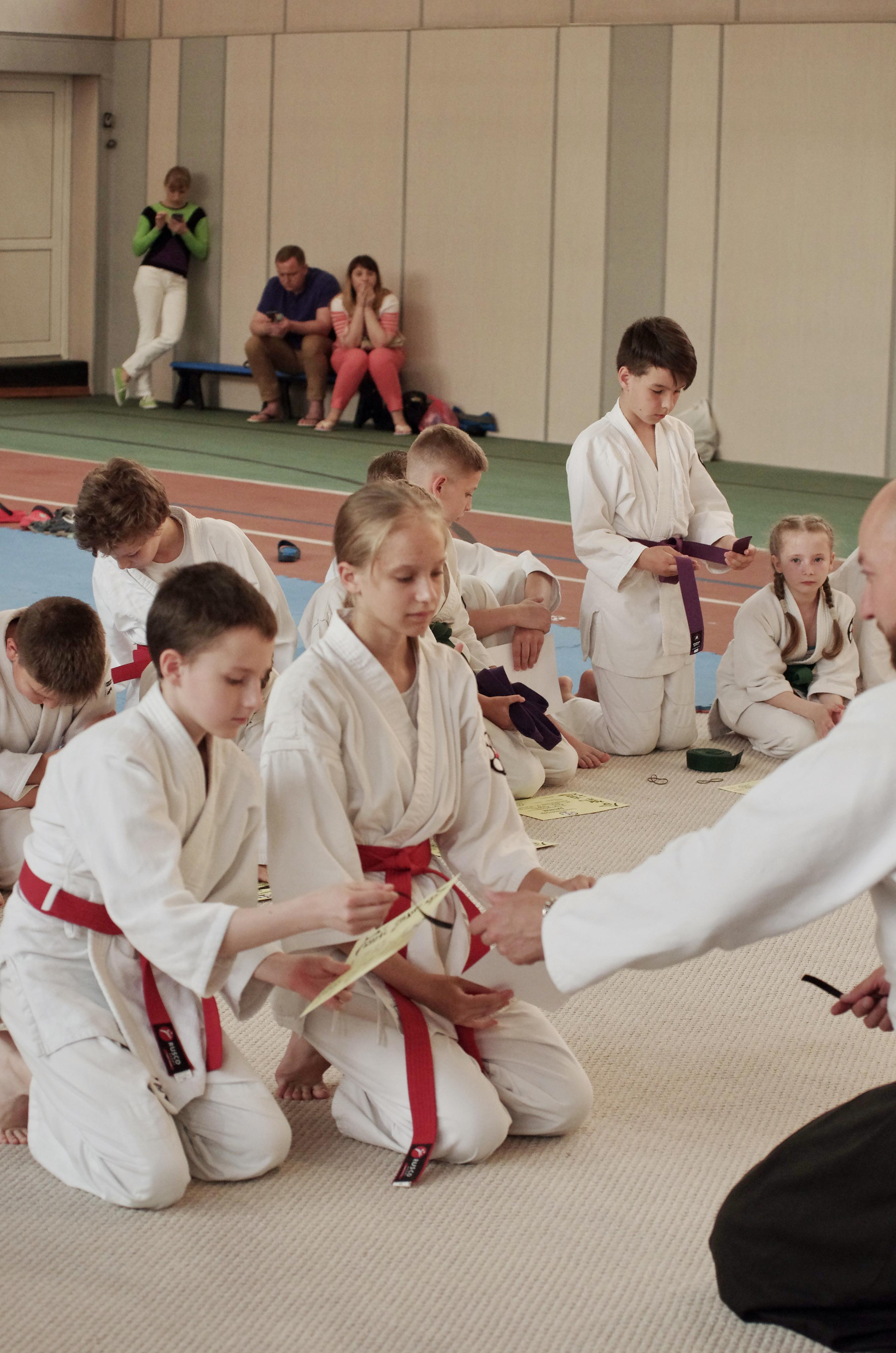 Аттестация айкидо. Семейный фотограф в Москве и Московской области Элла Слюсарь