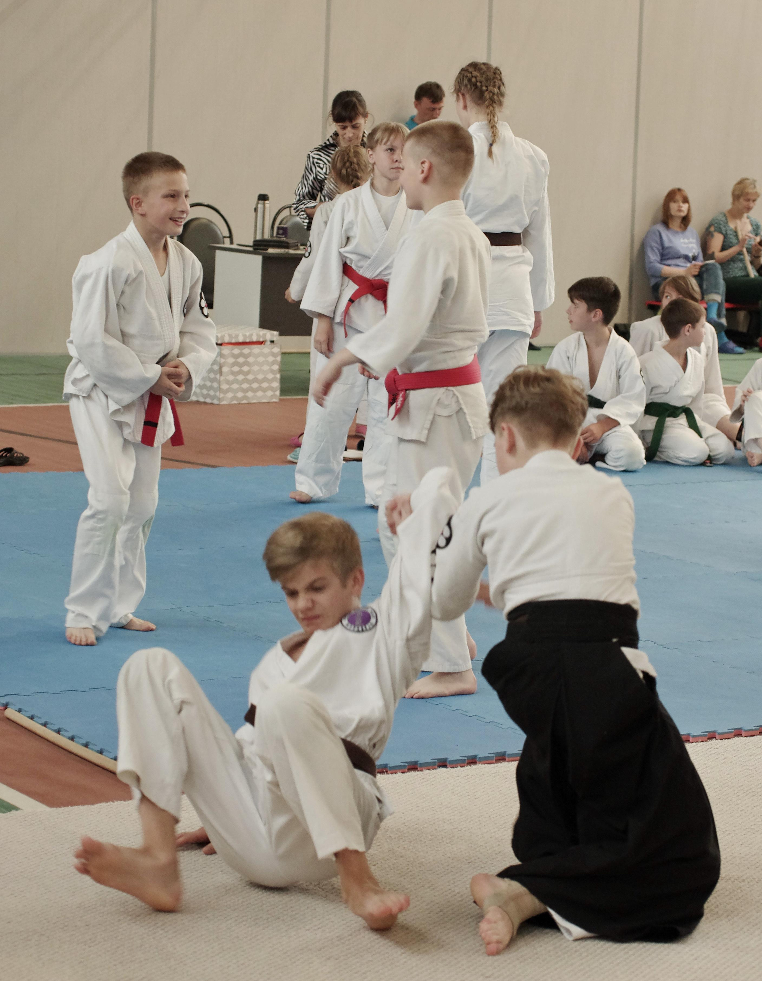 Аттестация айкидо. Семейный фотограф в Москве и Московской области Элла Слюсарь