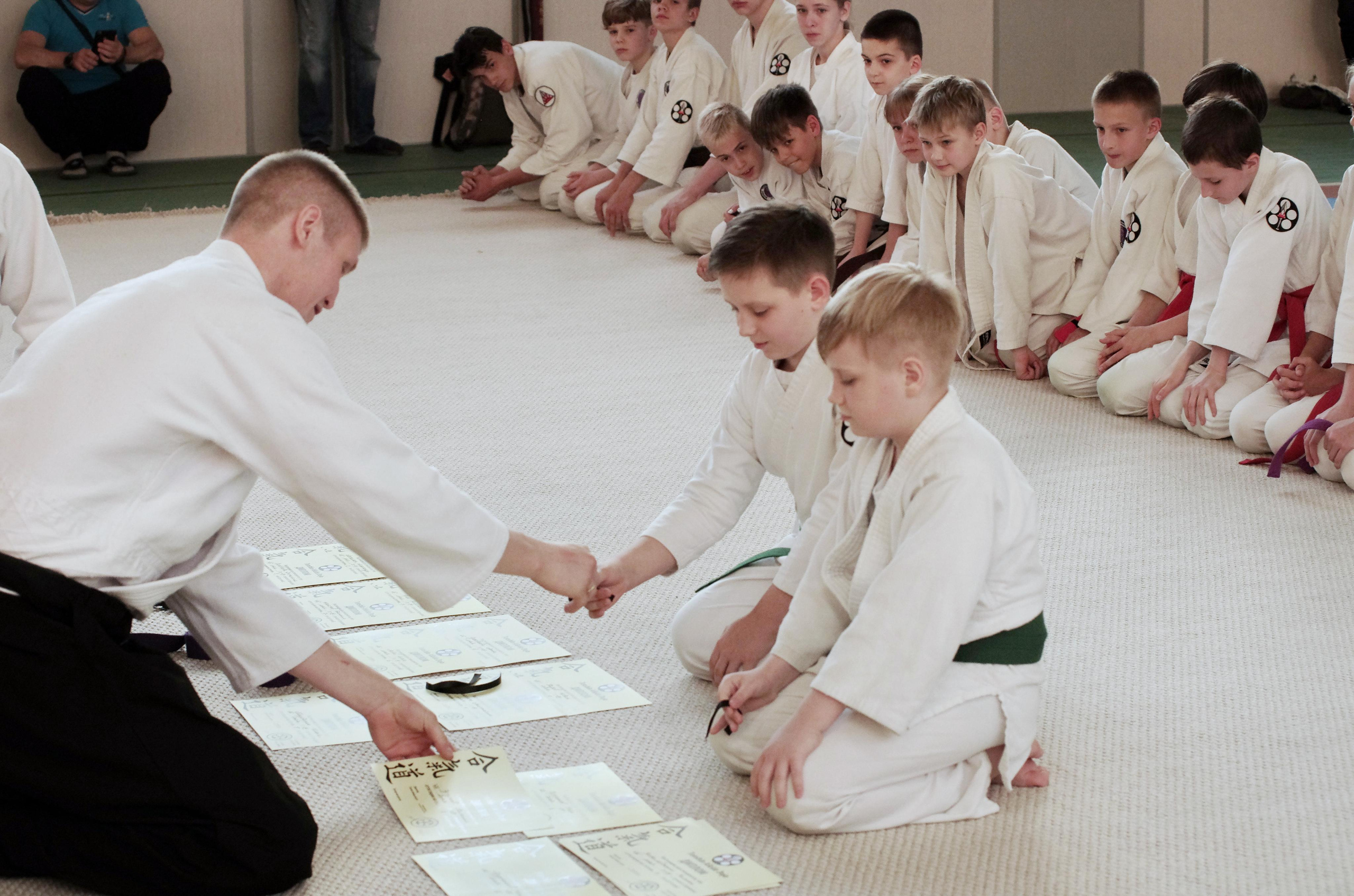 Аттестация айкидо. Семейный фотограф в Москве и Московской области Элла Слюсарь