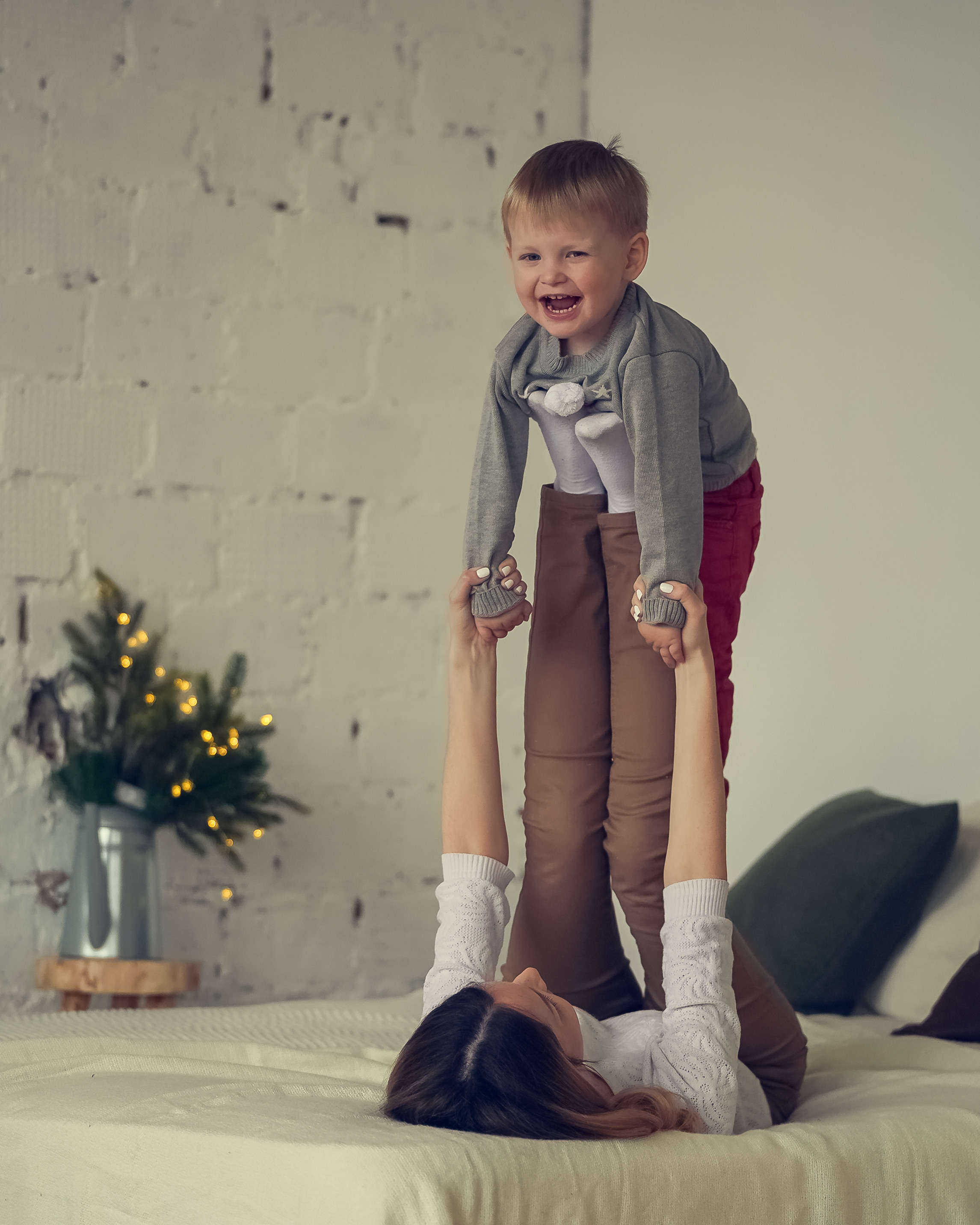 Новогоднее настроение. Семейный фотограф в Москве и Московской области Элла Слюсарь