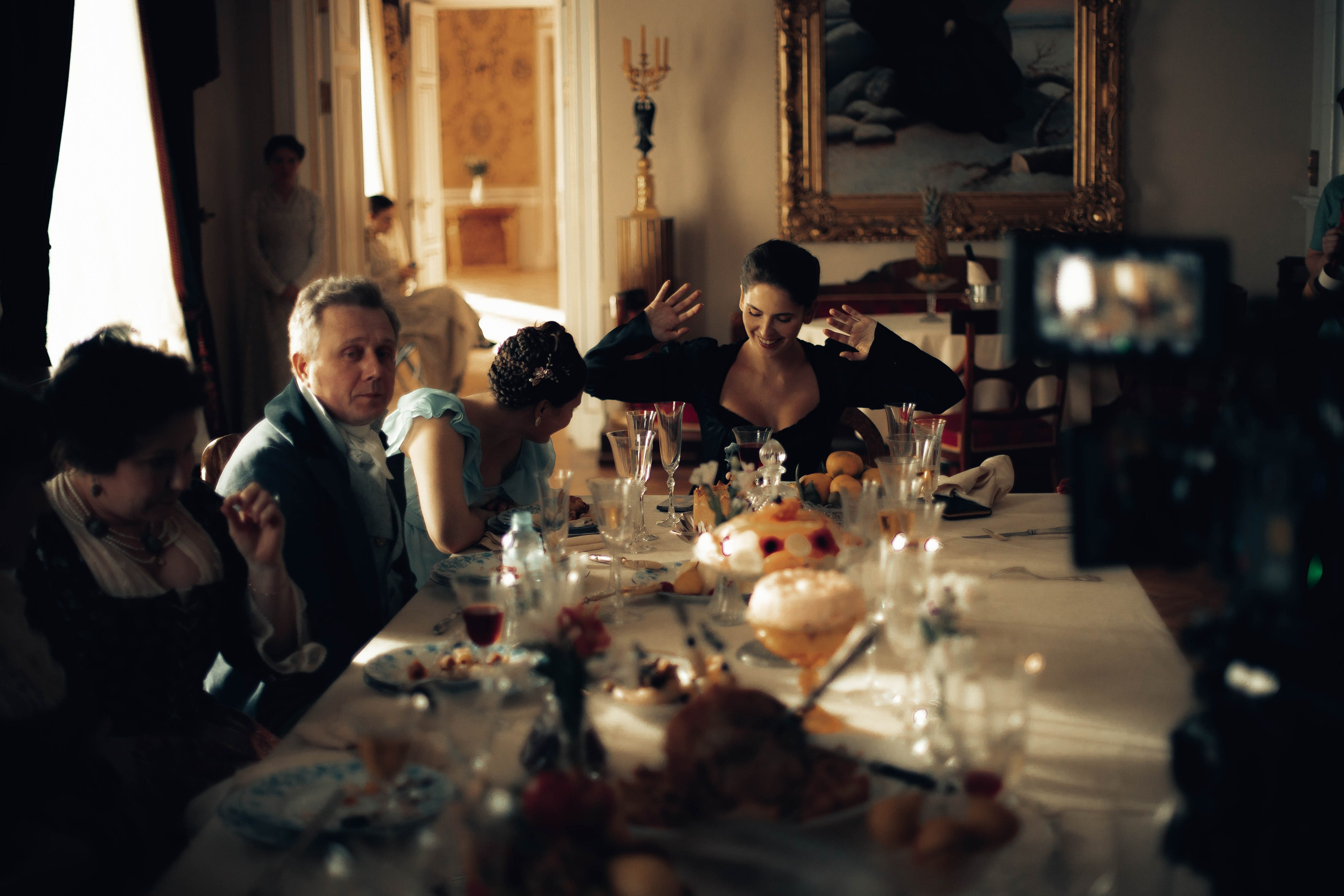 Бэкстейдж с фильма «Онегин». Фотограф Veronika Potaseva