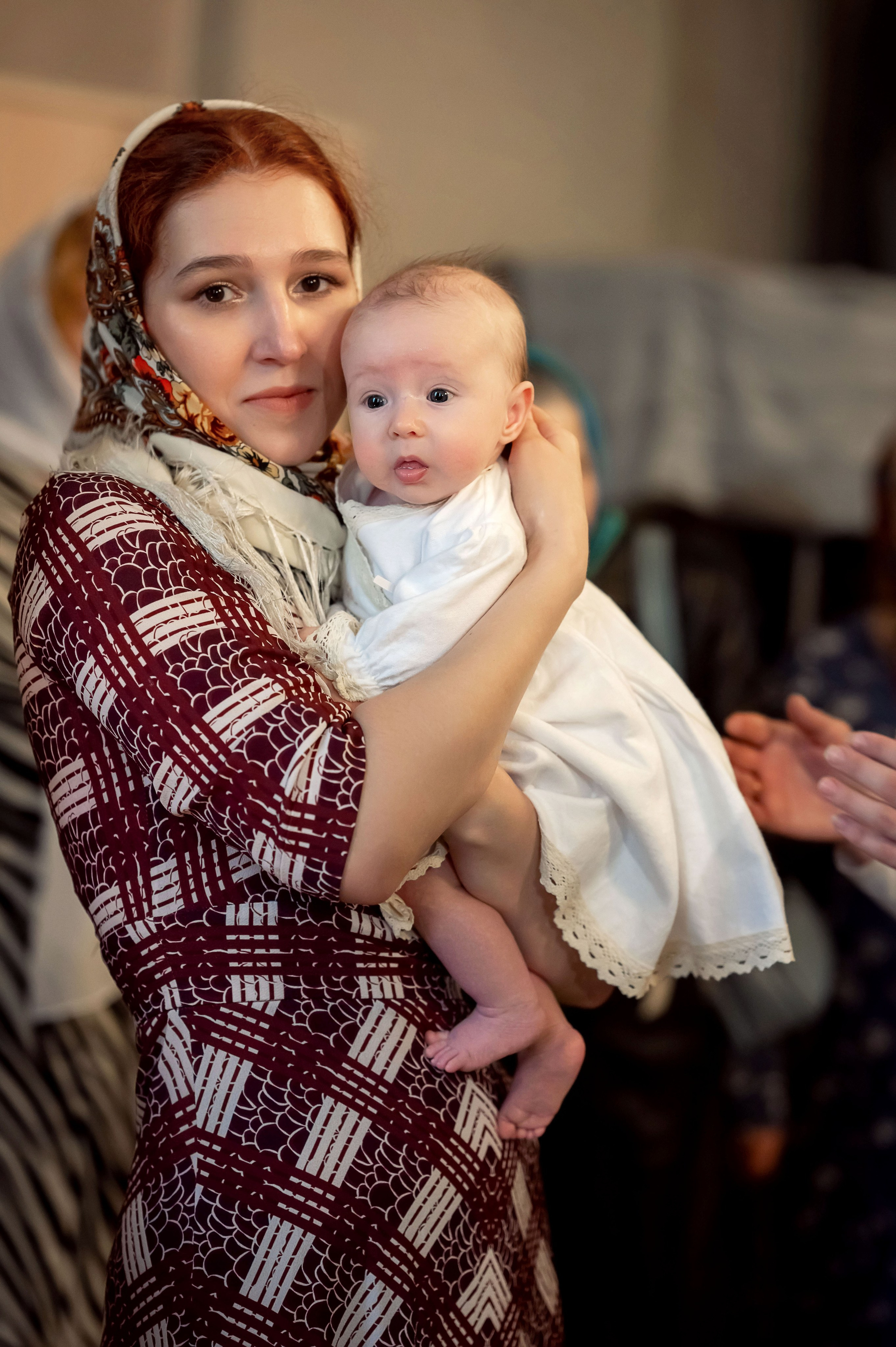 Крещение Ангелины. Семейный фотограф в г. Воскресенск Наталия Молева