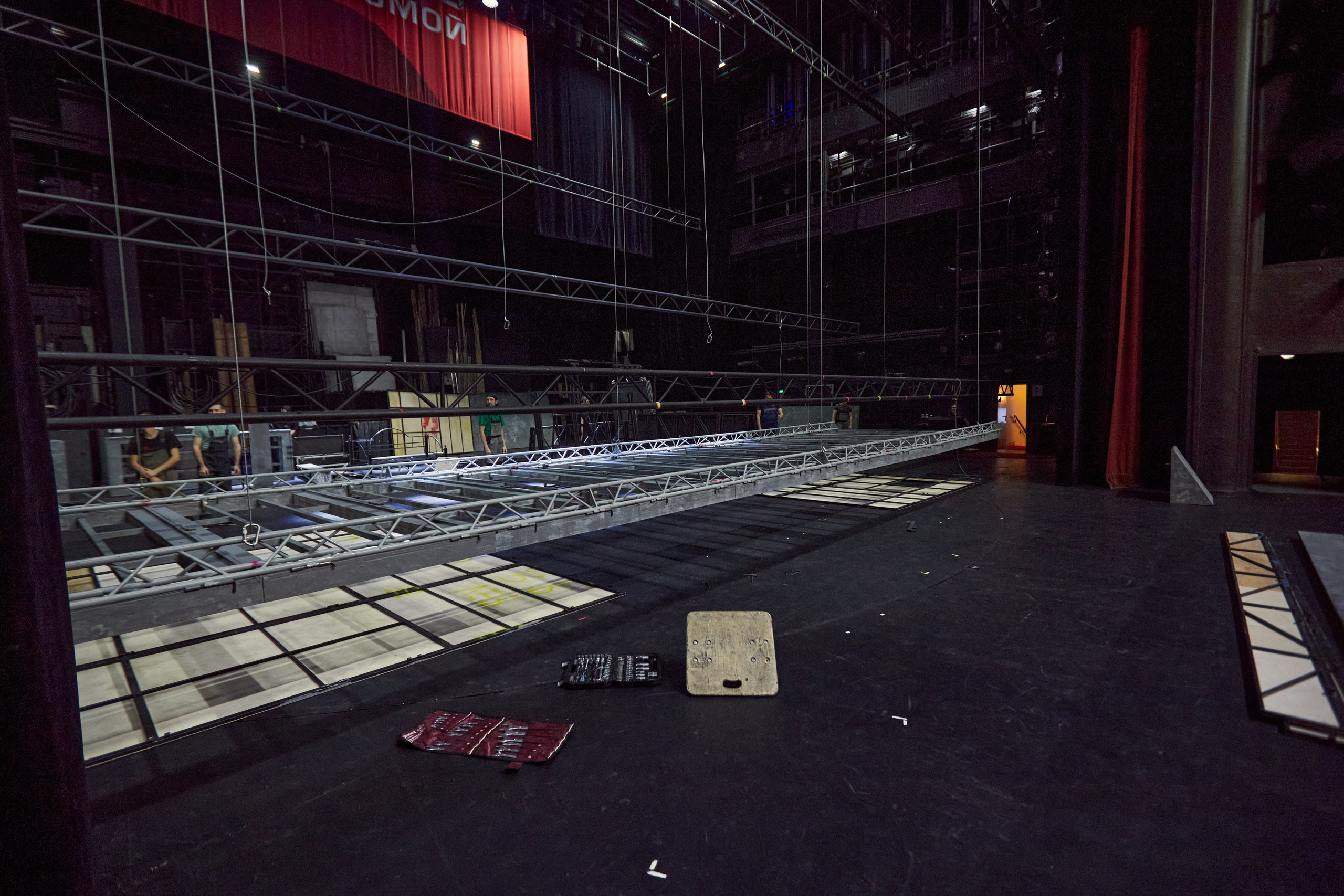 Гастроли Краснодарского театра драмы им. М. Горького в Москве, театр им. Е. Вахтангова. Фотограф Юлия Маринина