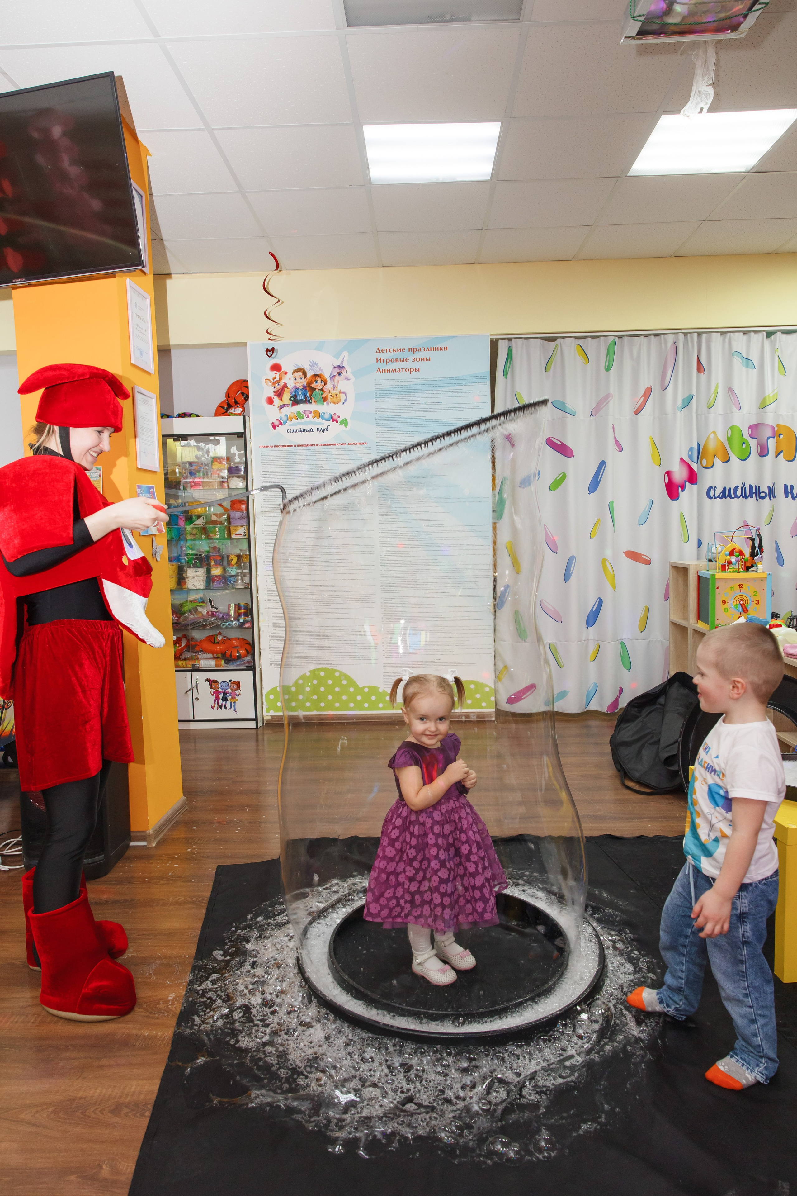 Детский День Рождения, Мише 3 годика, «Мультяшка». Свадебный и репортажный фотограф (Москва, Королев и другие)