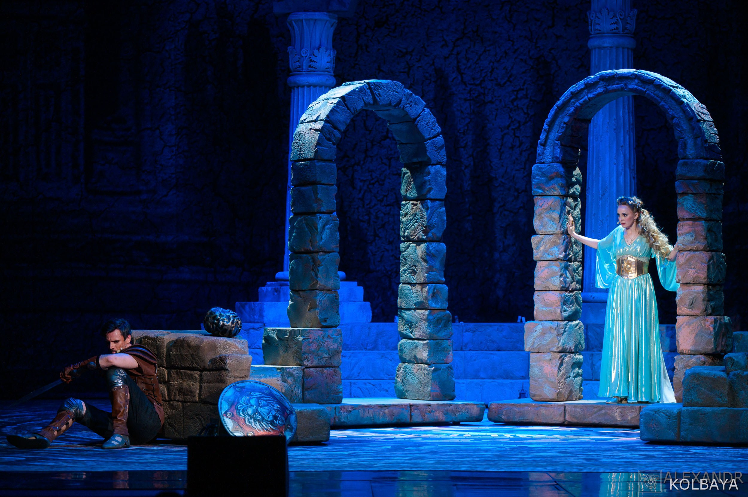 Фоторепортаж со спектакля Гладиатор в Театре Терезы Дуровой. Концертный и театральный репортажный фотограф в Москве Александр Колбая