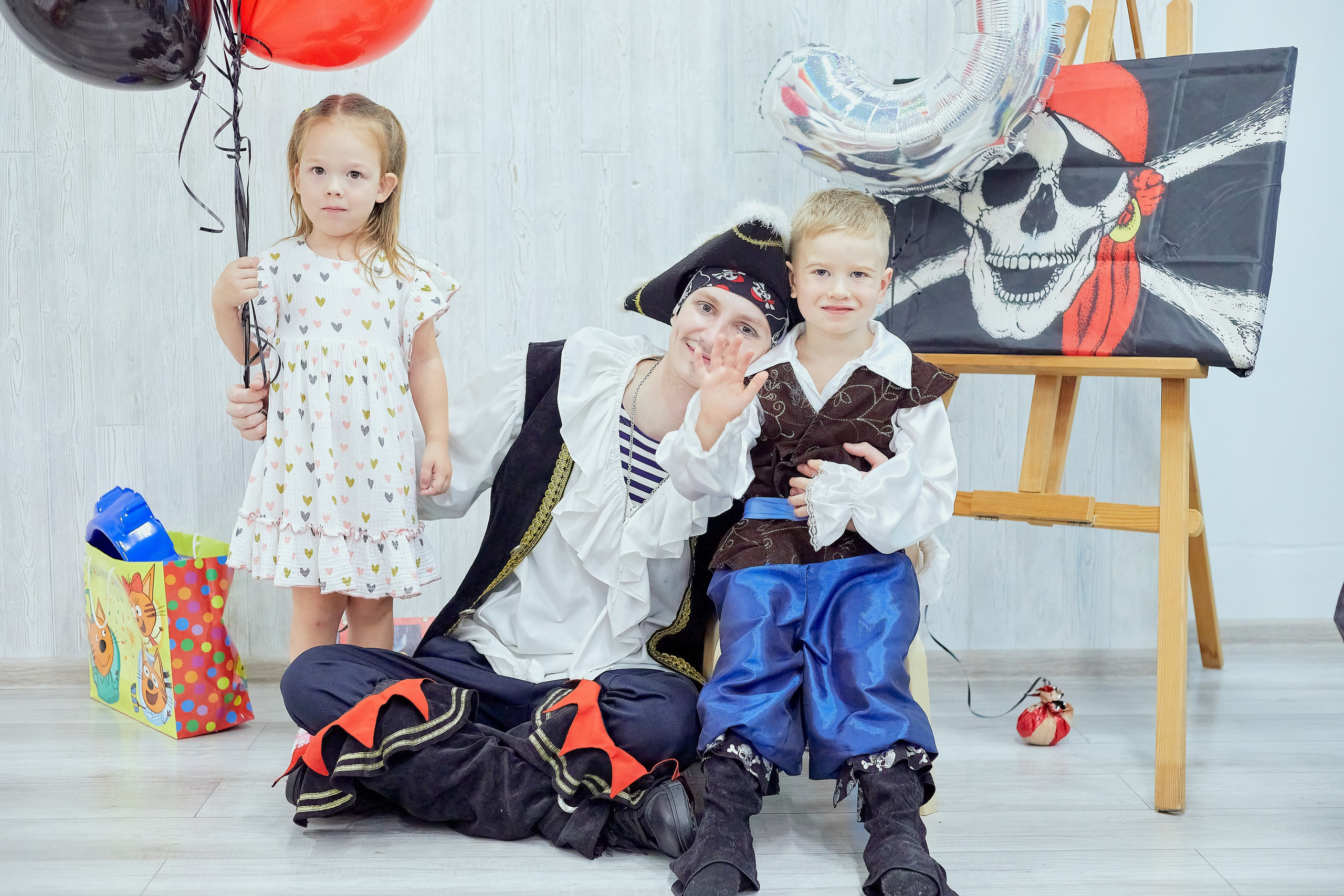 День Рождение Степана 5 лет, съёмка 3 часовой программы. Семейный и детский фотограф в Ярославле Юлия Галашина