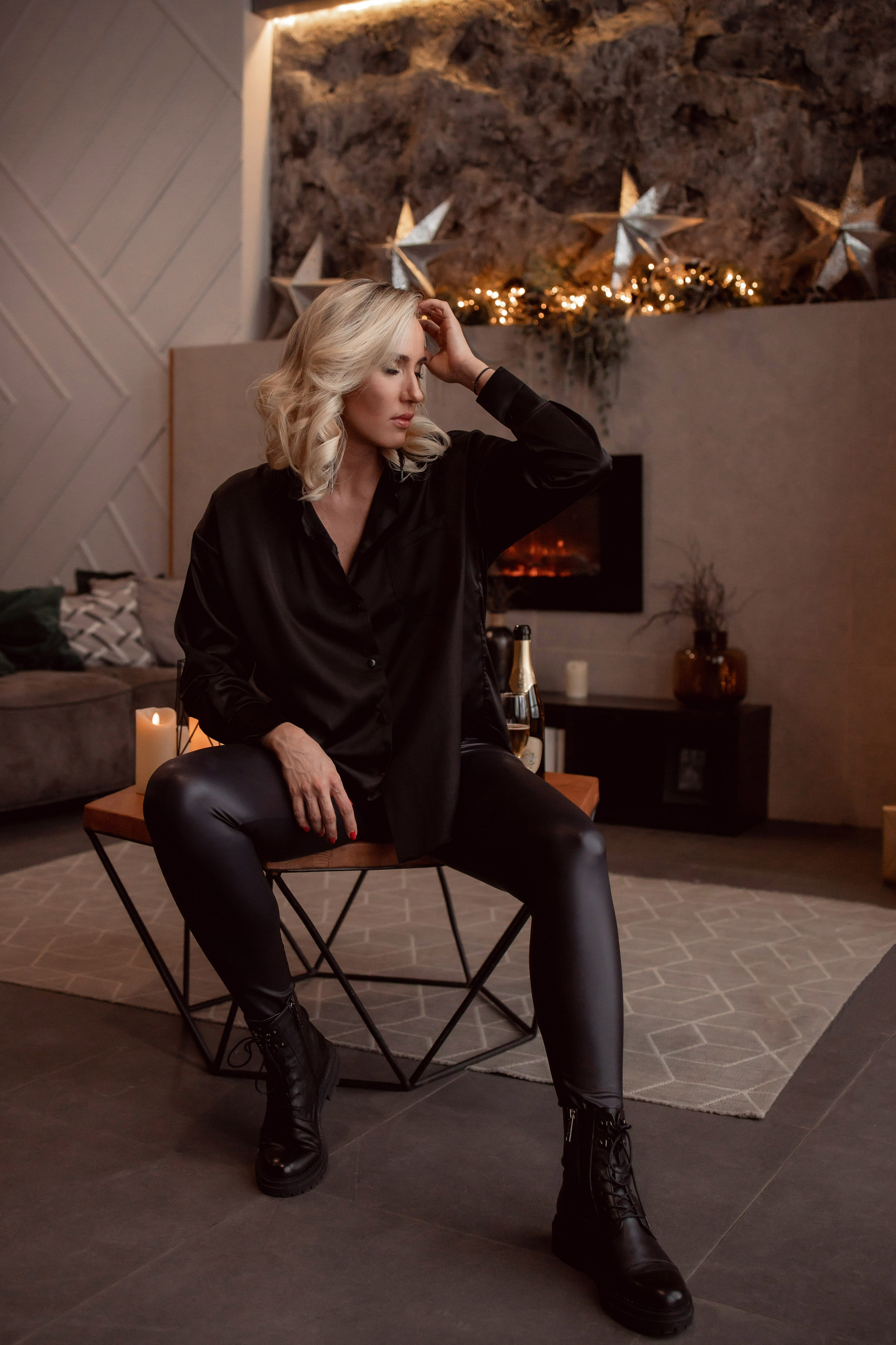 Новогодняя фотосессия для Анастасии. Семейный фотограф в Москве