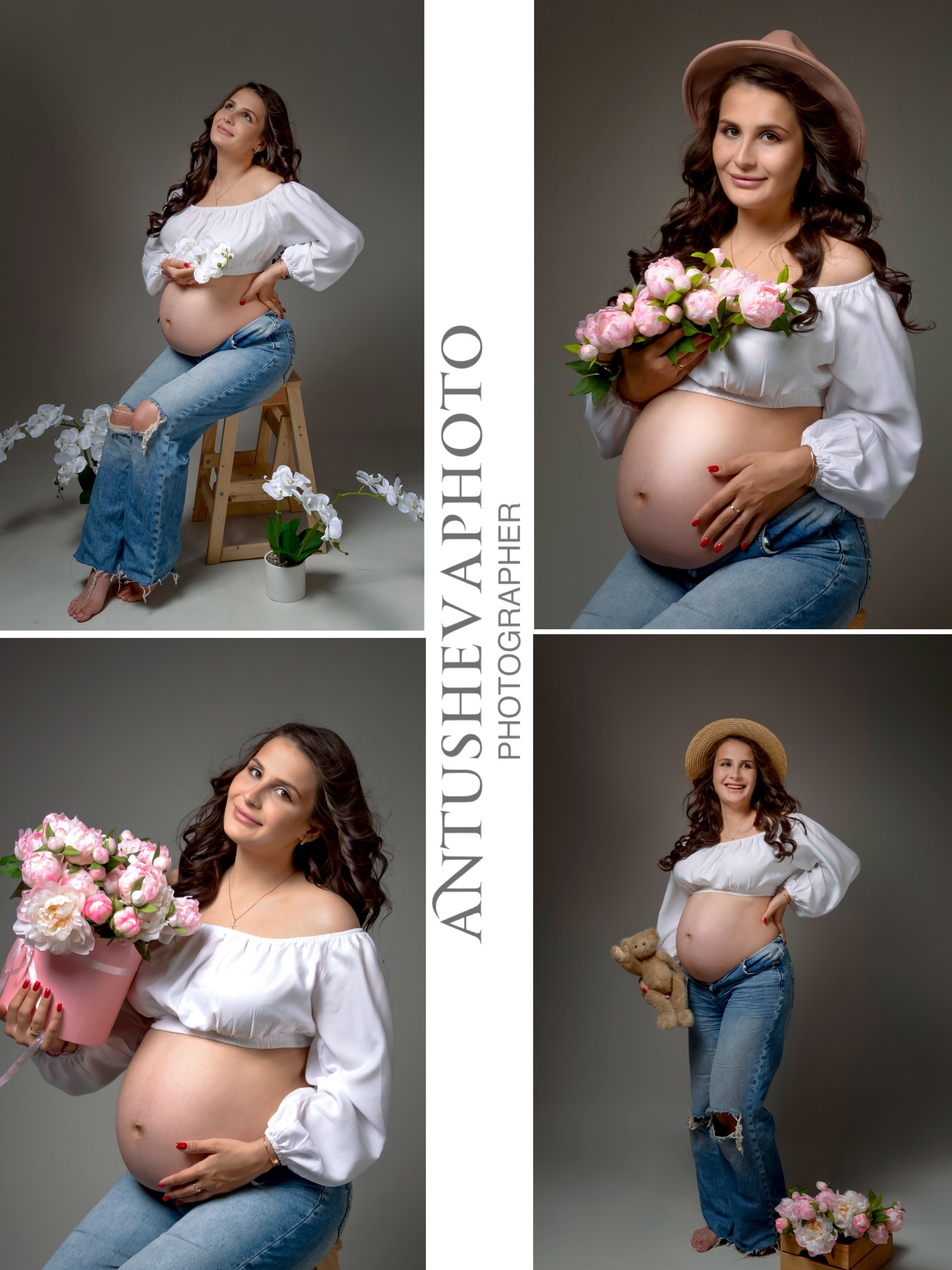 Беременность. Фотограф Юлия Антушева