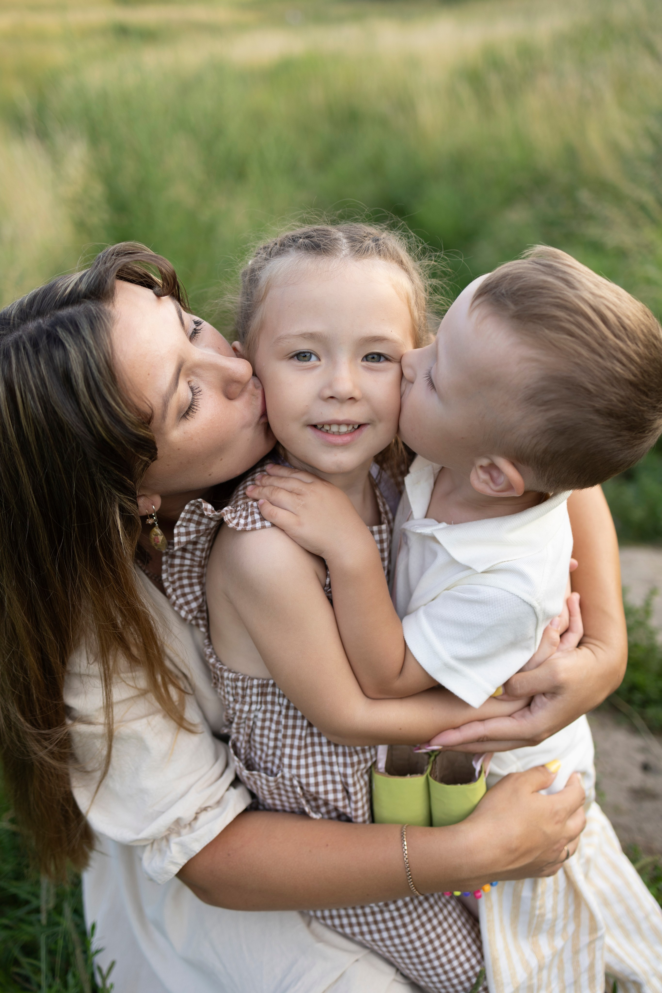 Юля, Варя и Ваня. Семейный и детский фотограф в Москве Анастасия Мурга