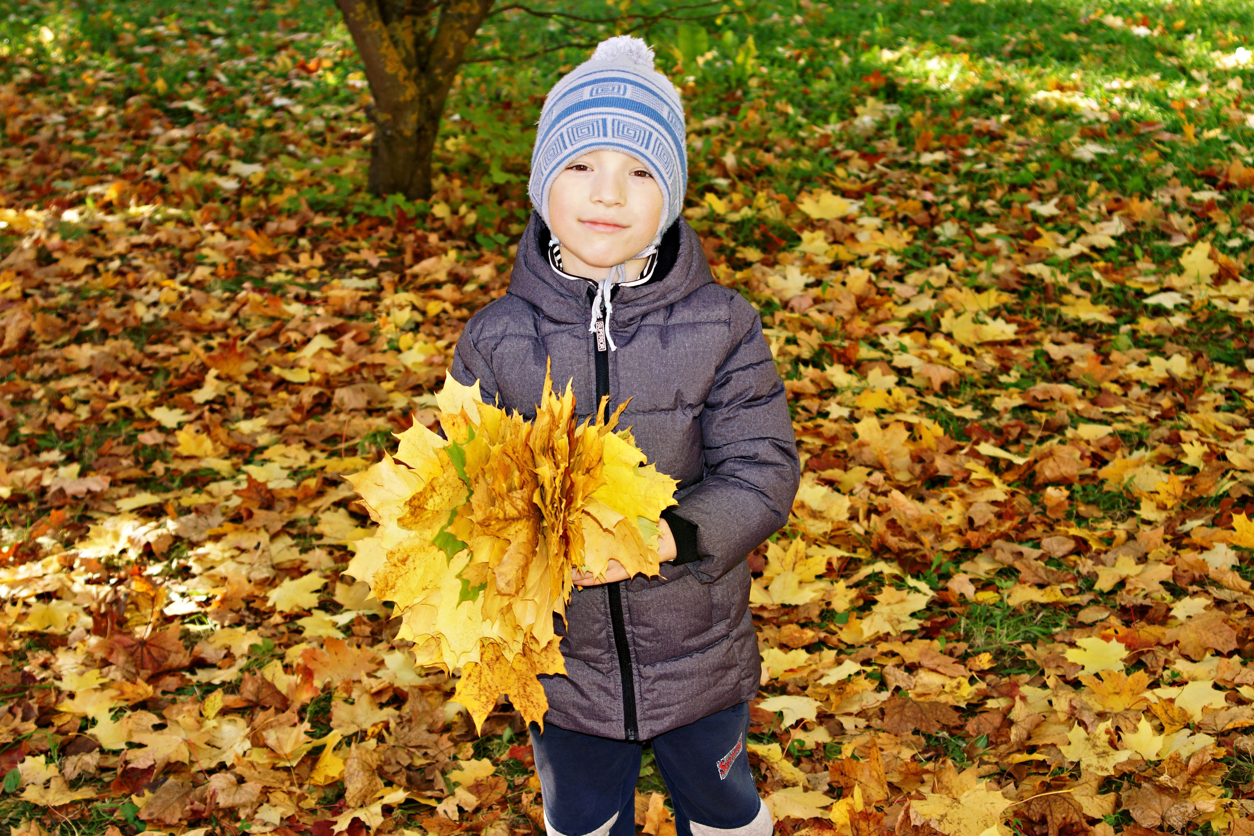 Осенняя фотосессия в детском саду г. Йошкар-Ола