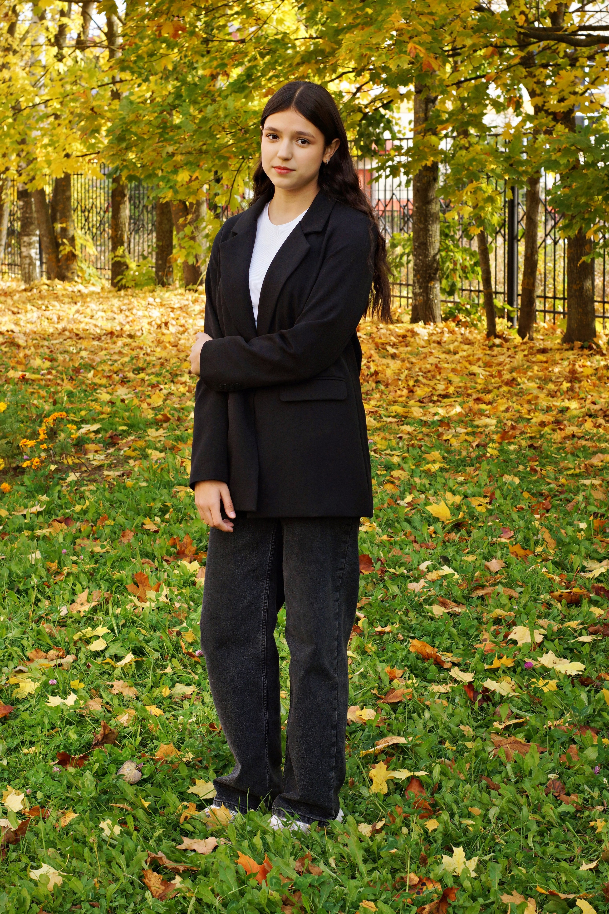 Осенняя фотосессия в школе г. Йошкар-Ола