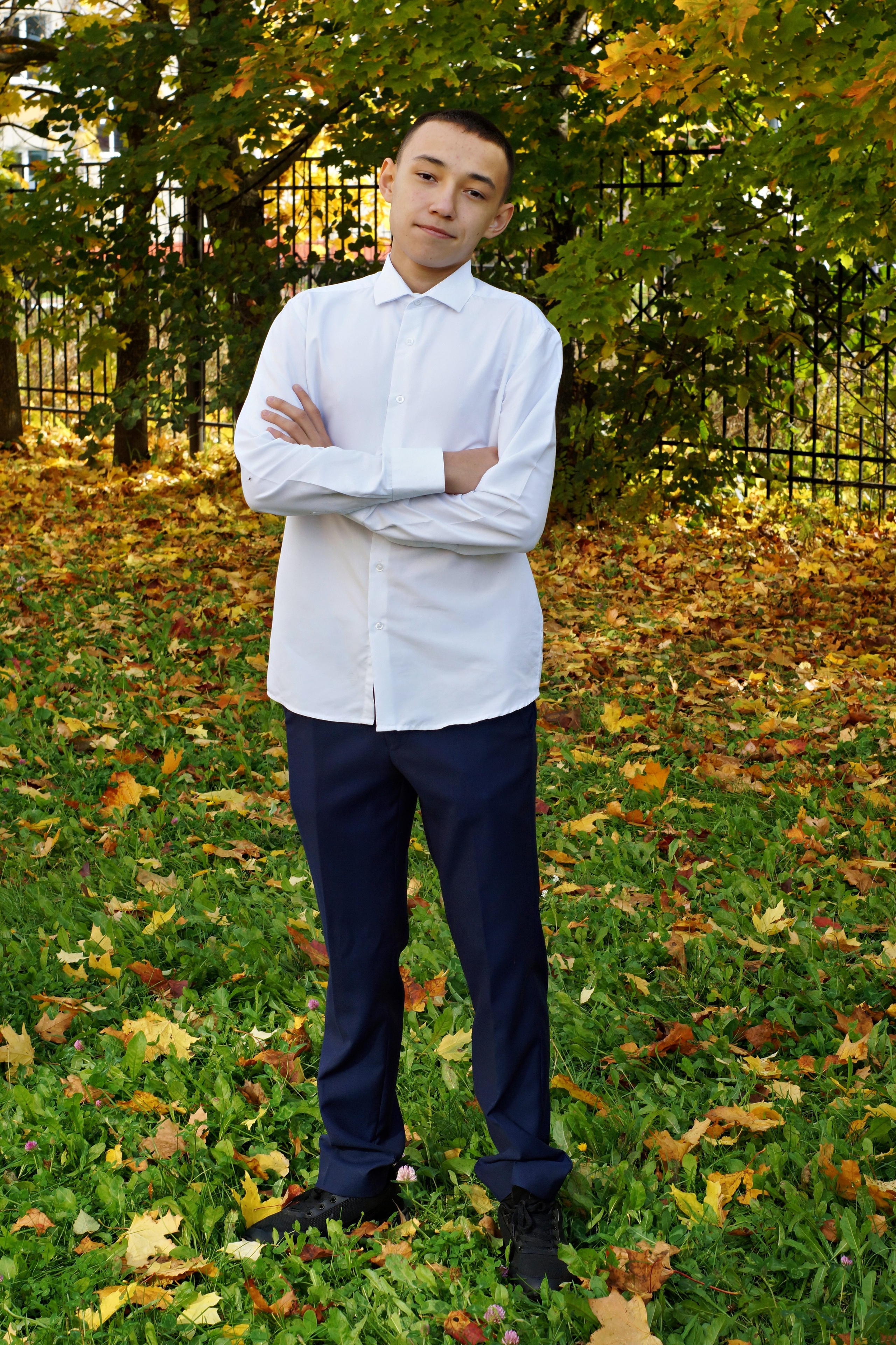 Осенняя фотосессия в школе г. Йошкар-Ола