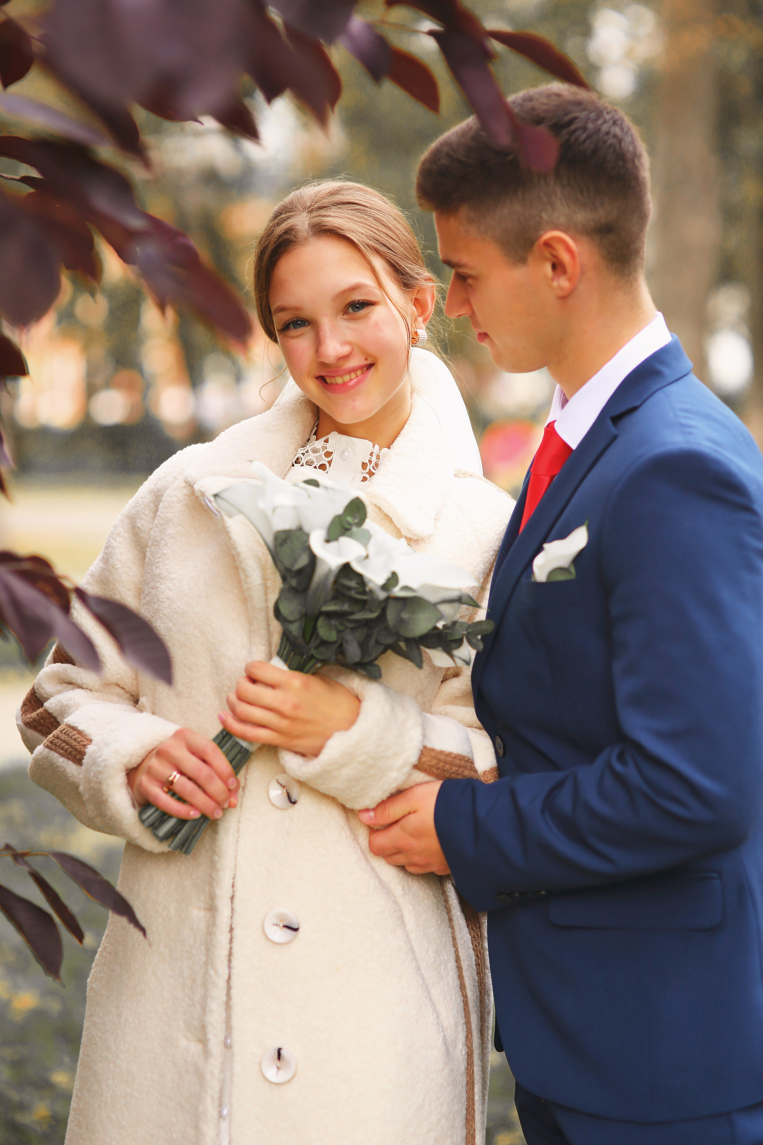 Съемка пары в осеннем городе и в студии. Свадебный и репортажный фотограф в Ярославле и Санкт-Петербурге Роман Микрюков