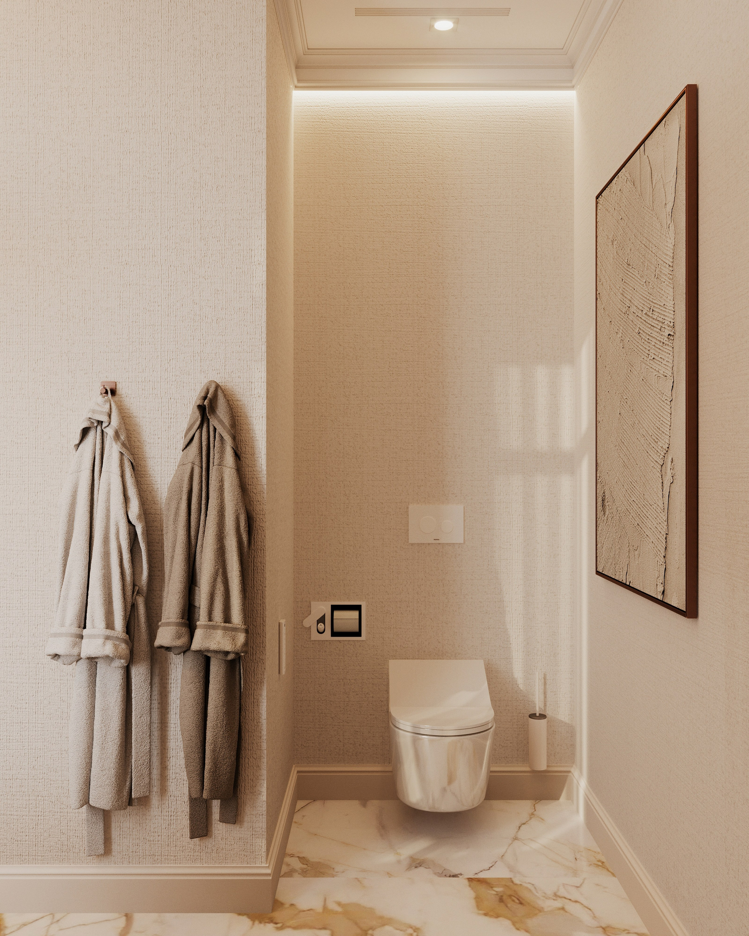 Roza Rossa мастер-санузел. Визуализатор Векшина Елена