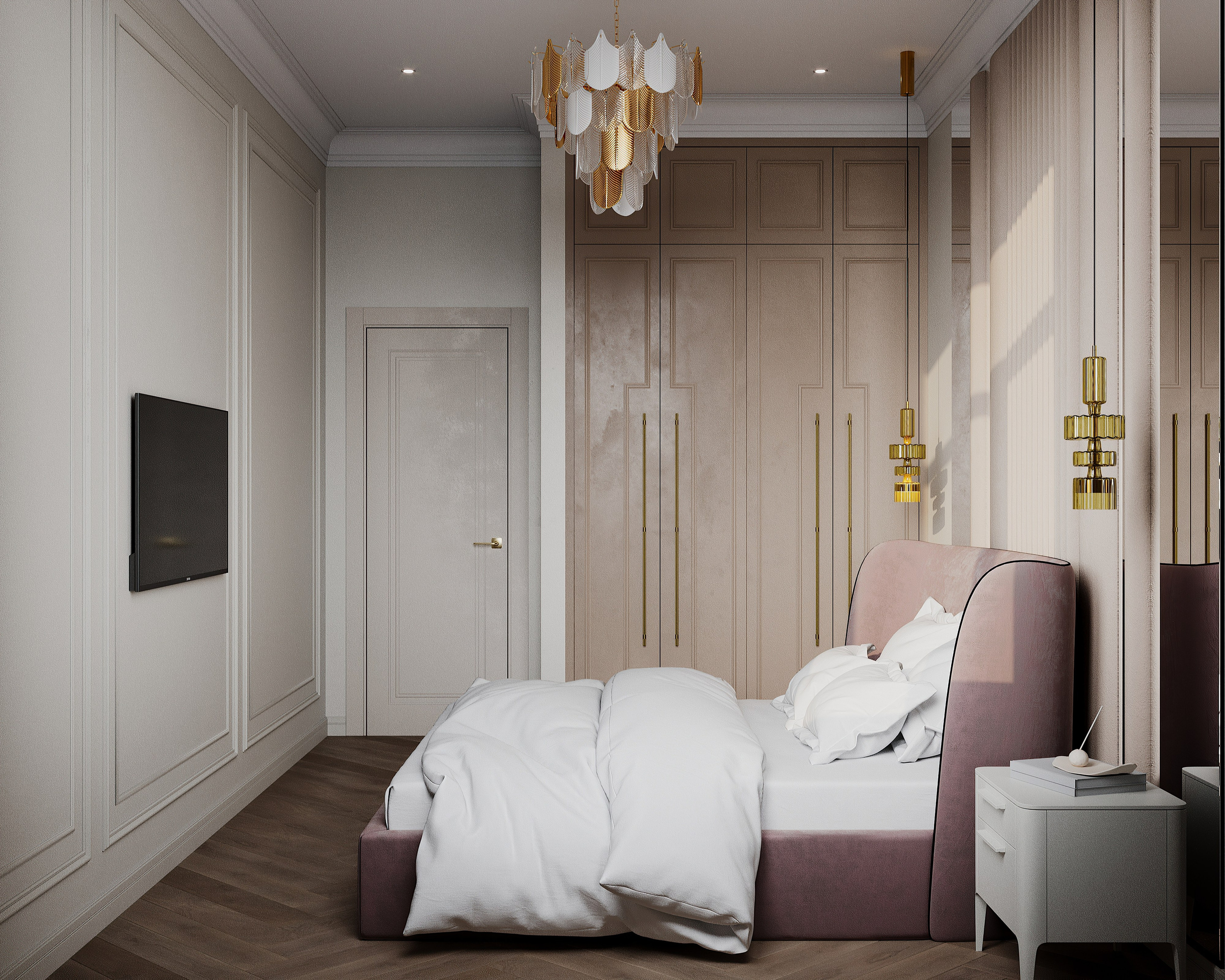 Спальня Финал. Визуализатор Векшина Елена