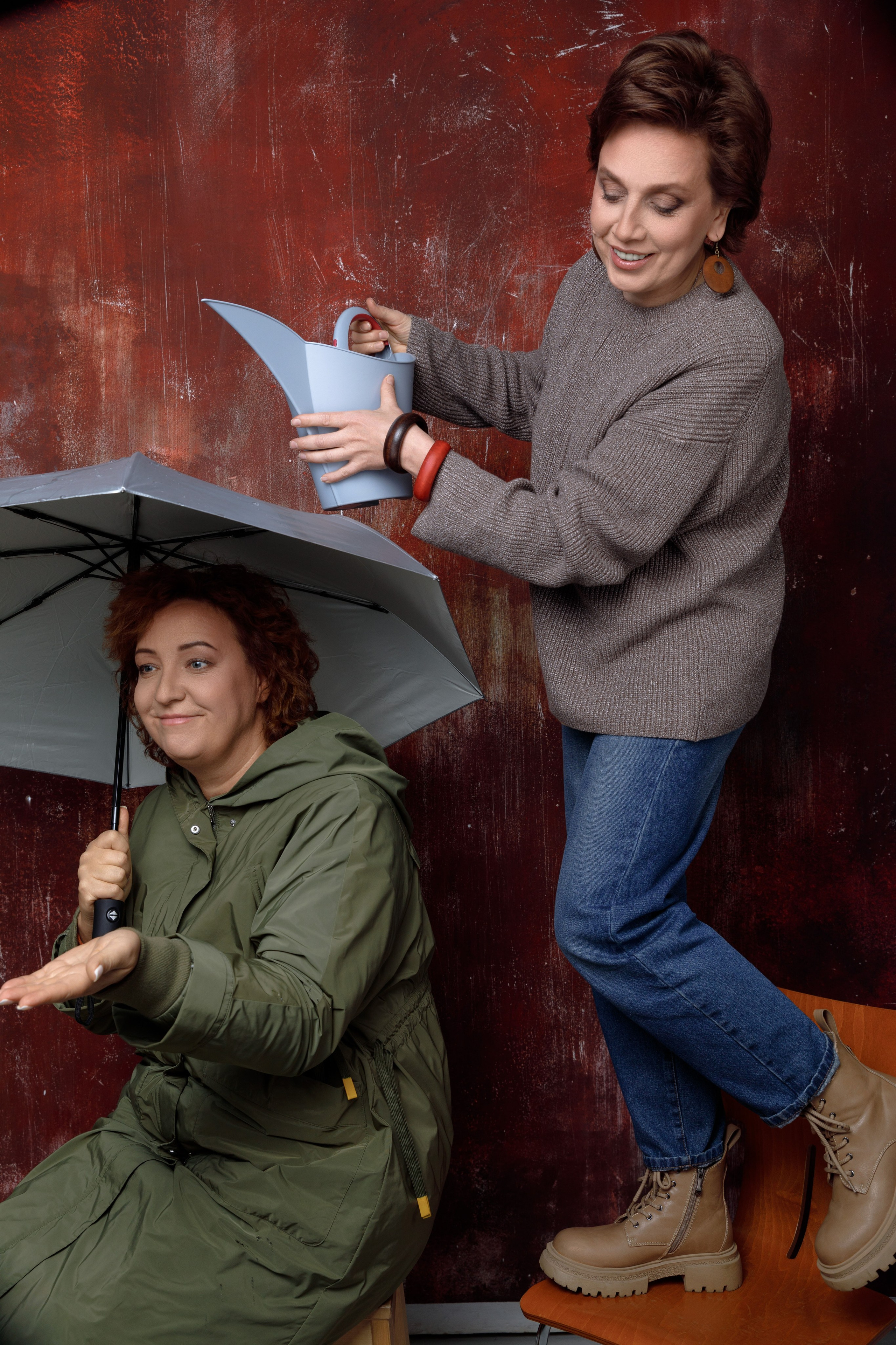 Это не новогодняя фотосессия. Это реклама курсов. Фотограф в Москве Слуцкая Наталья, репортаж, портрет, контент