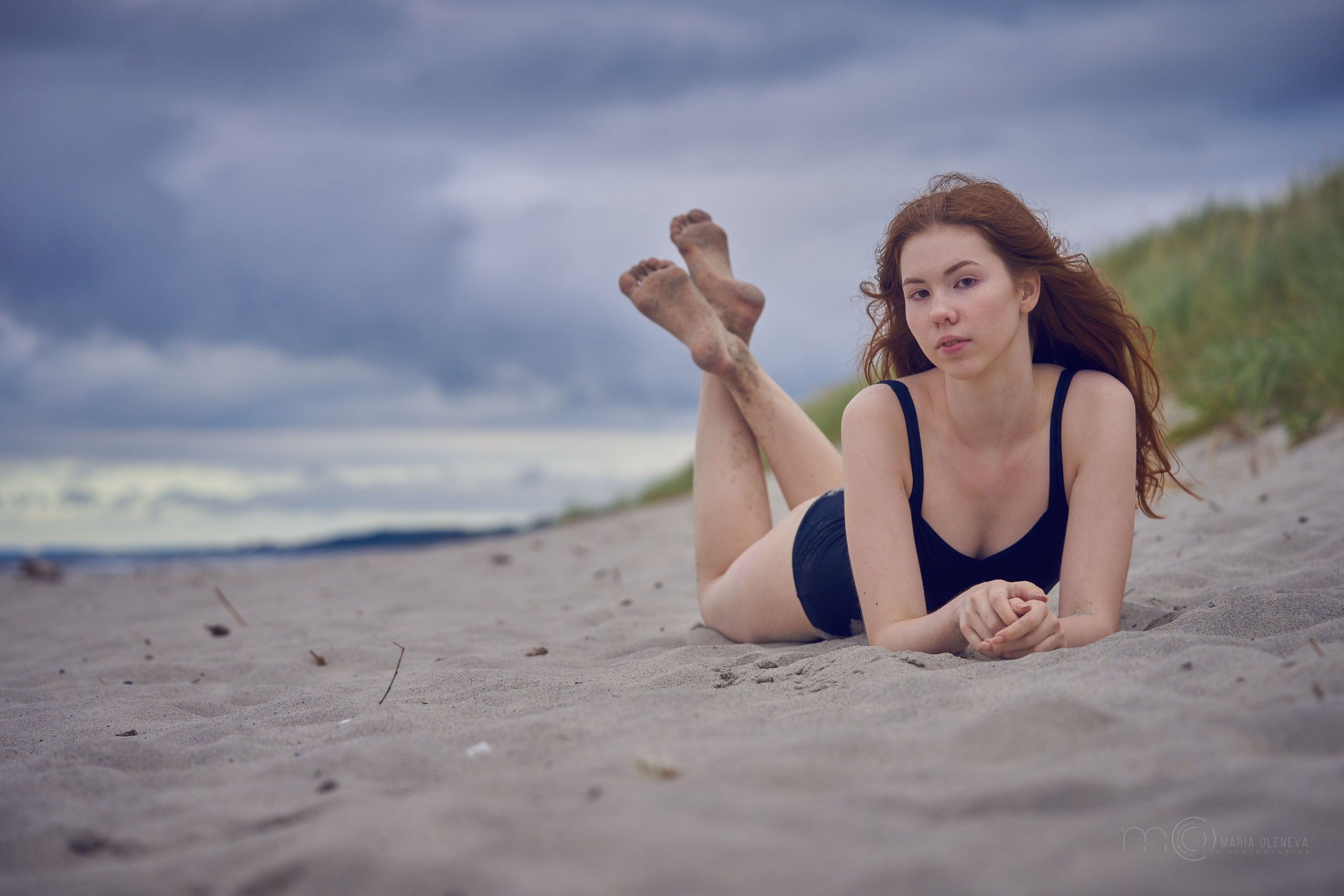 Полина и море. Фотограф Мария Оленева