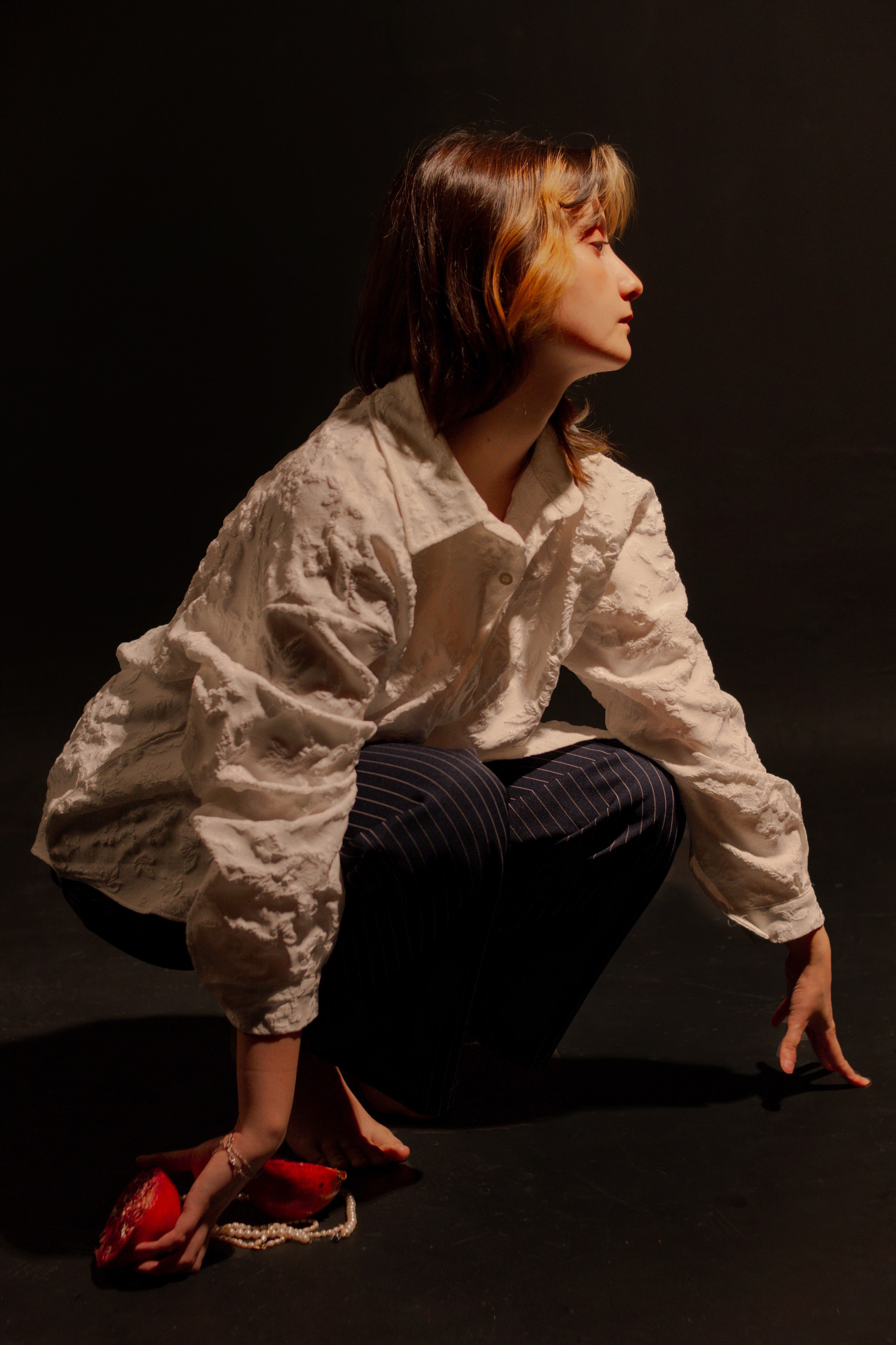 Гранат и жемчуг. Создадим шедевр? Виталина и её фотоискусство