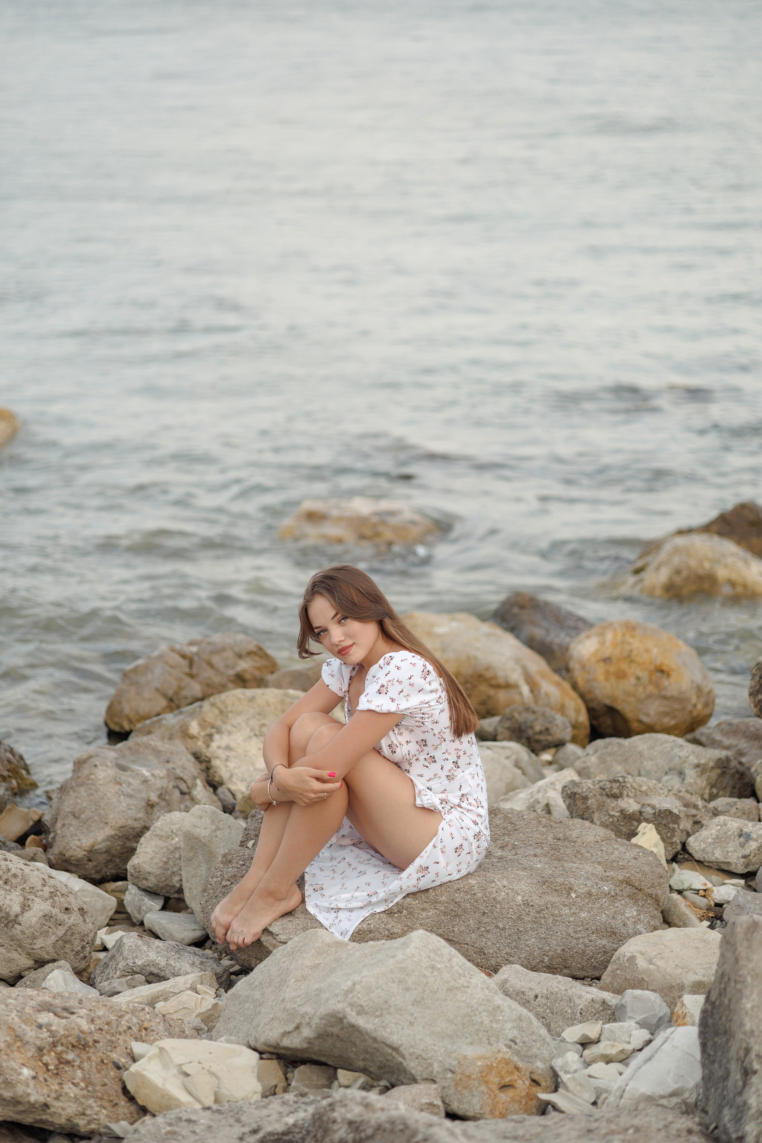 Закат на берегу моря. Семейный и портретный фотограф в Геленджике Любовь Бодрова