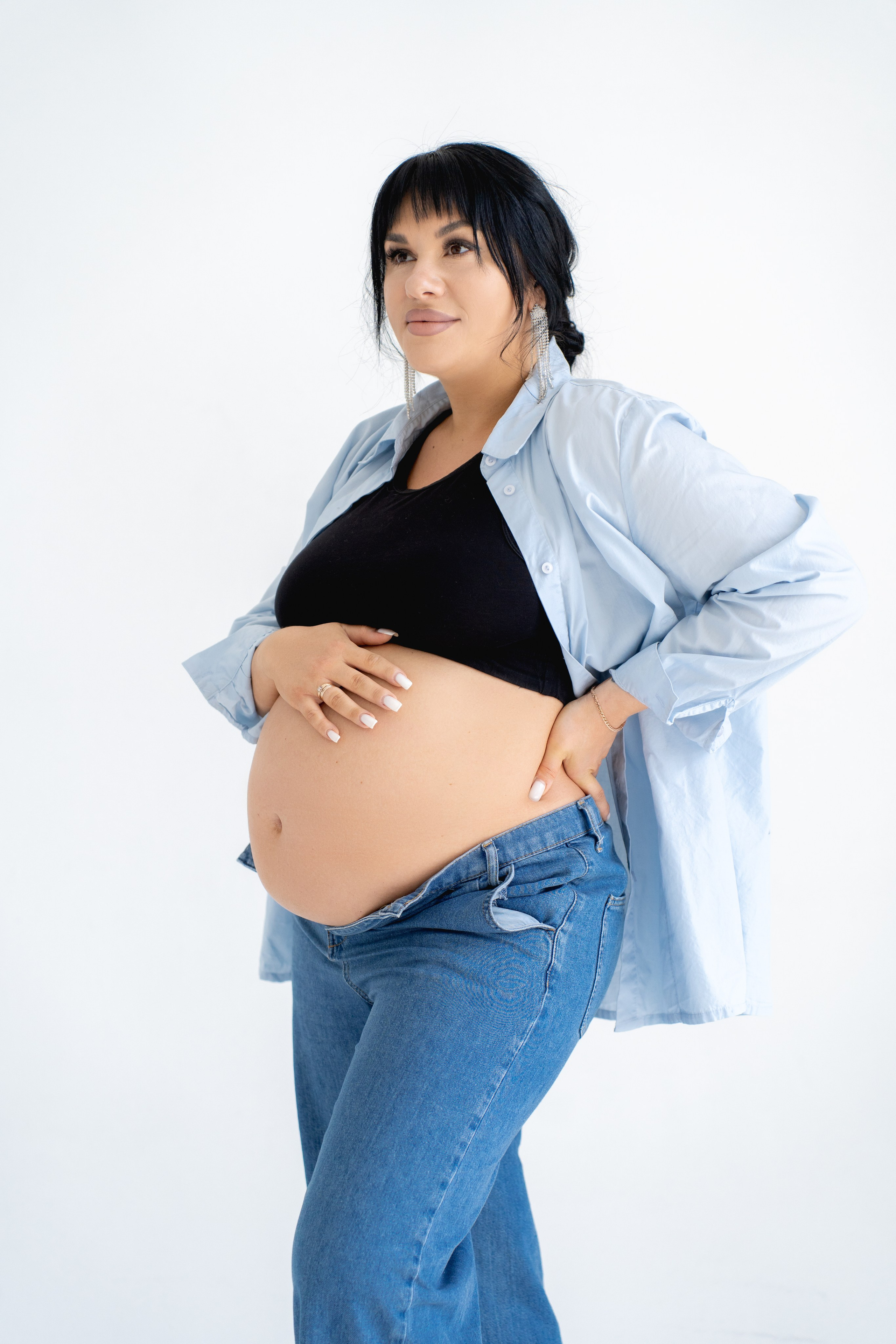 Ксения. Студийная съемка «в ожидании». Яна Орехова. Фотограф в Томске