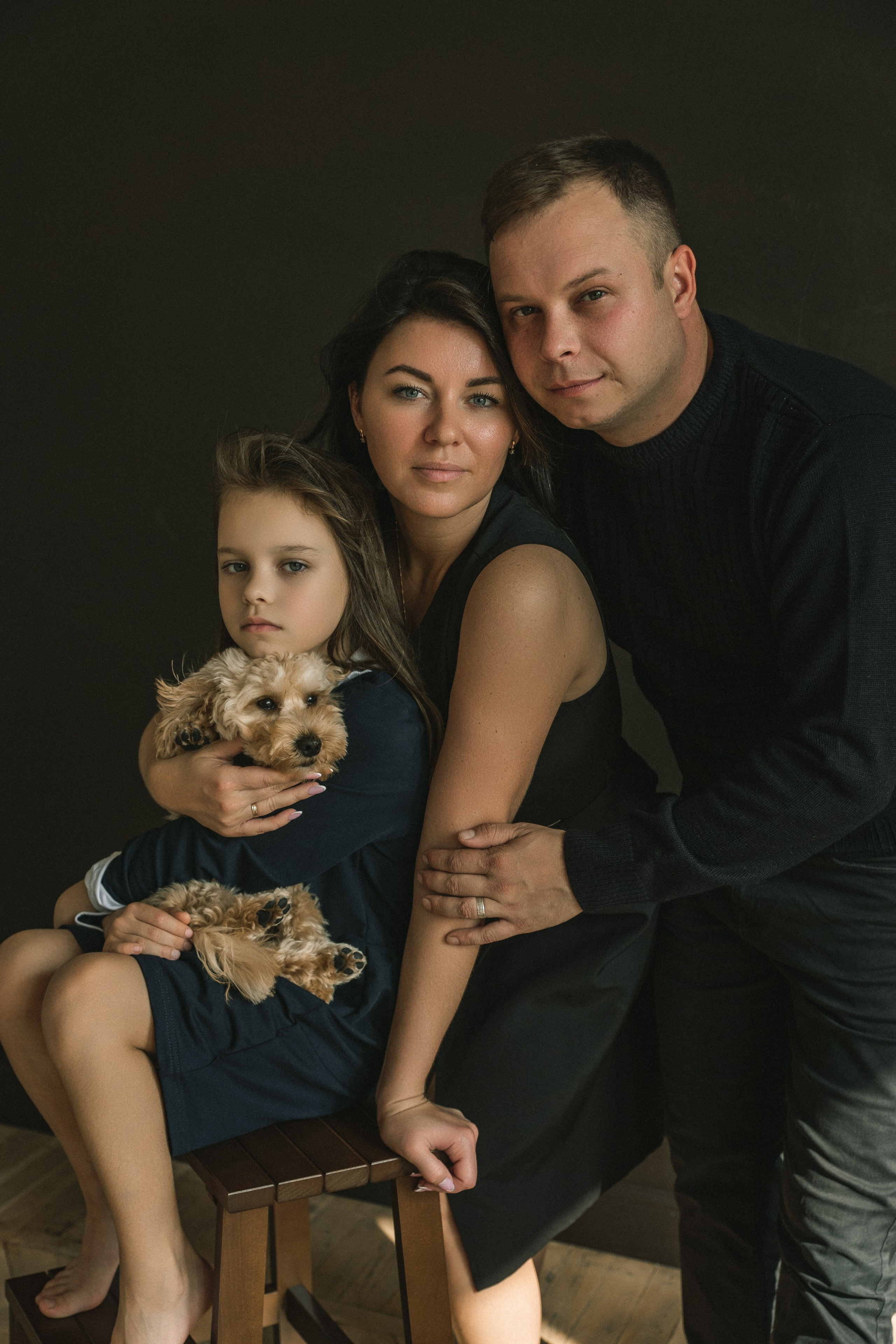 Осень в «Весне». Семейная фотосъемка для Ани, Дани и Маши. Портретный и семейный фотограф в Санкт-Петербурге Чугунова Анастасия