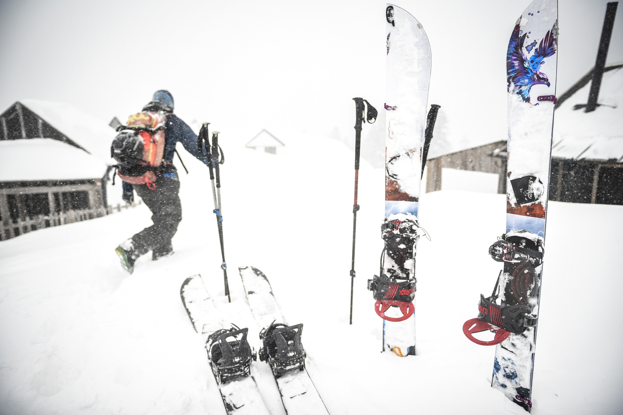 Skitouring. Anastasia Serdyuk, travel photographer, travel photo, portraits, stories, fineart prints