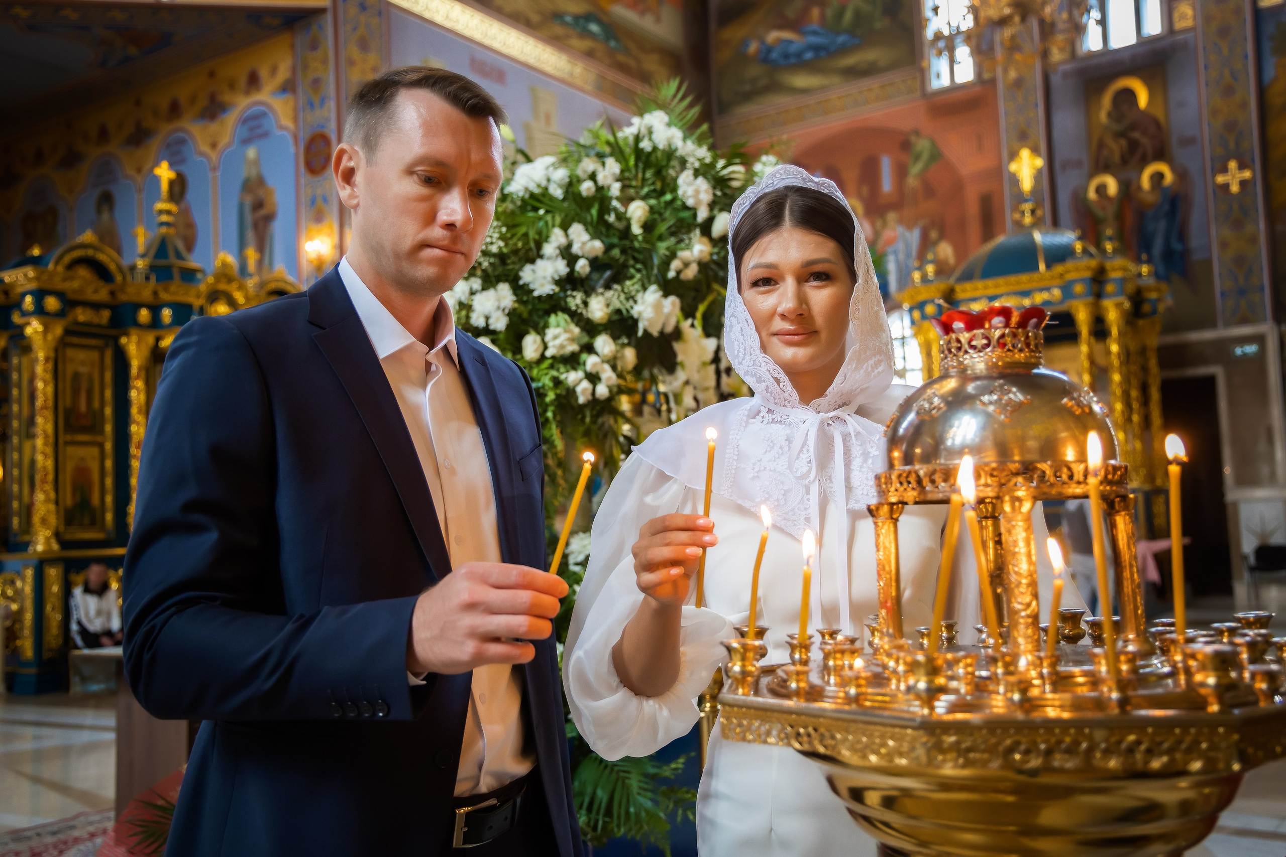 В Храме. Семейный и Свадебный фотограф в Астане Александр Астапов