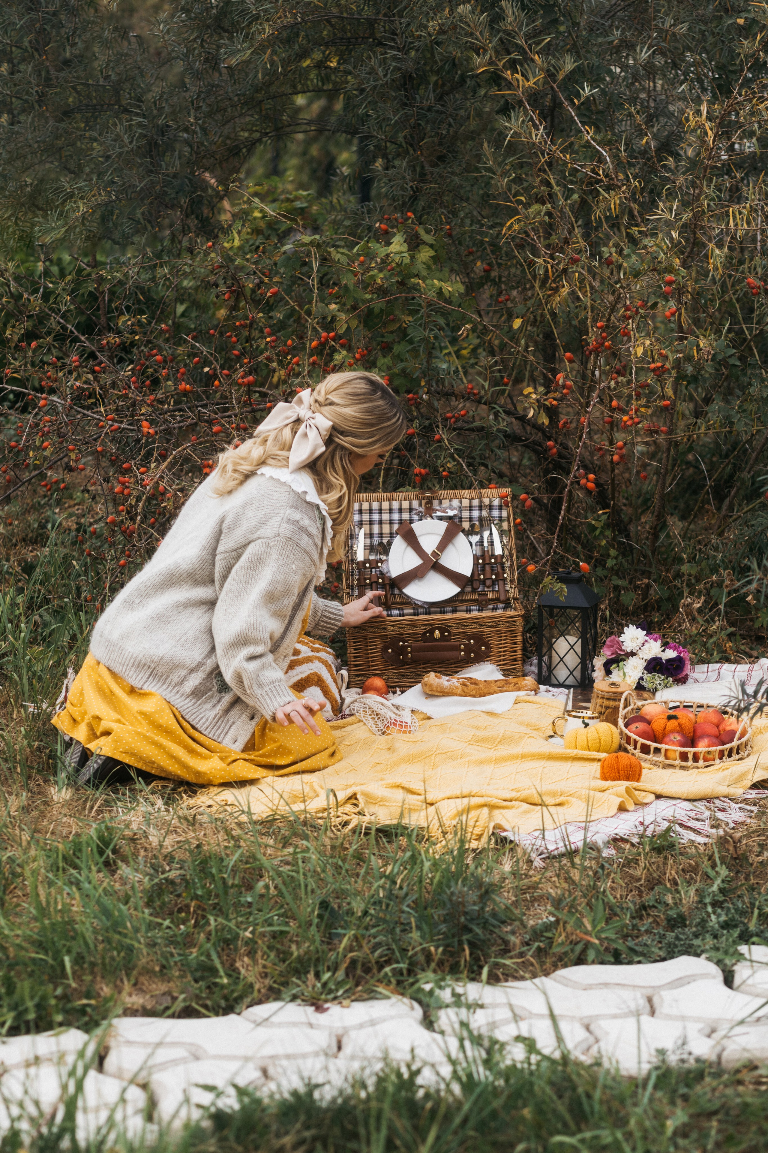 Осенний пикник. Женский и семейный фотограф в Туле Катя Вуколова