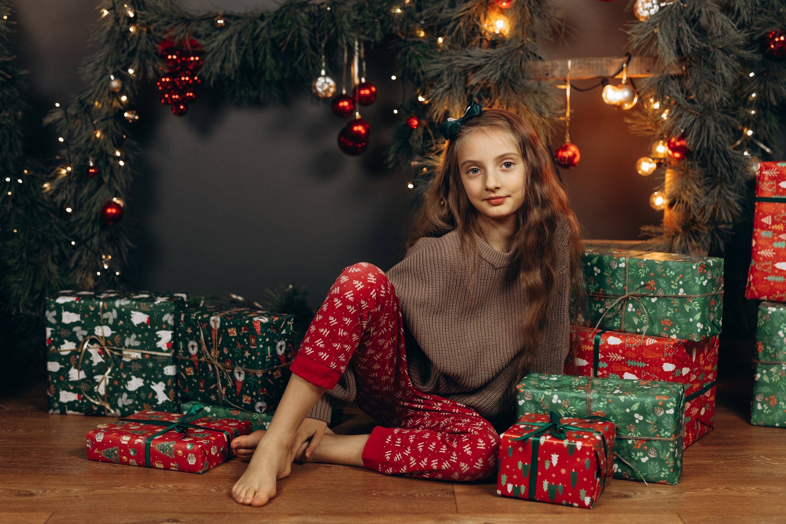 Новогодний проект в Рублёво. Фотограф Людмила Оюн