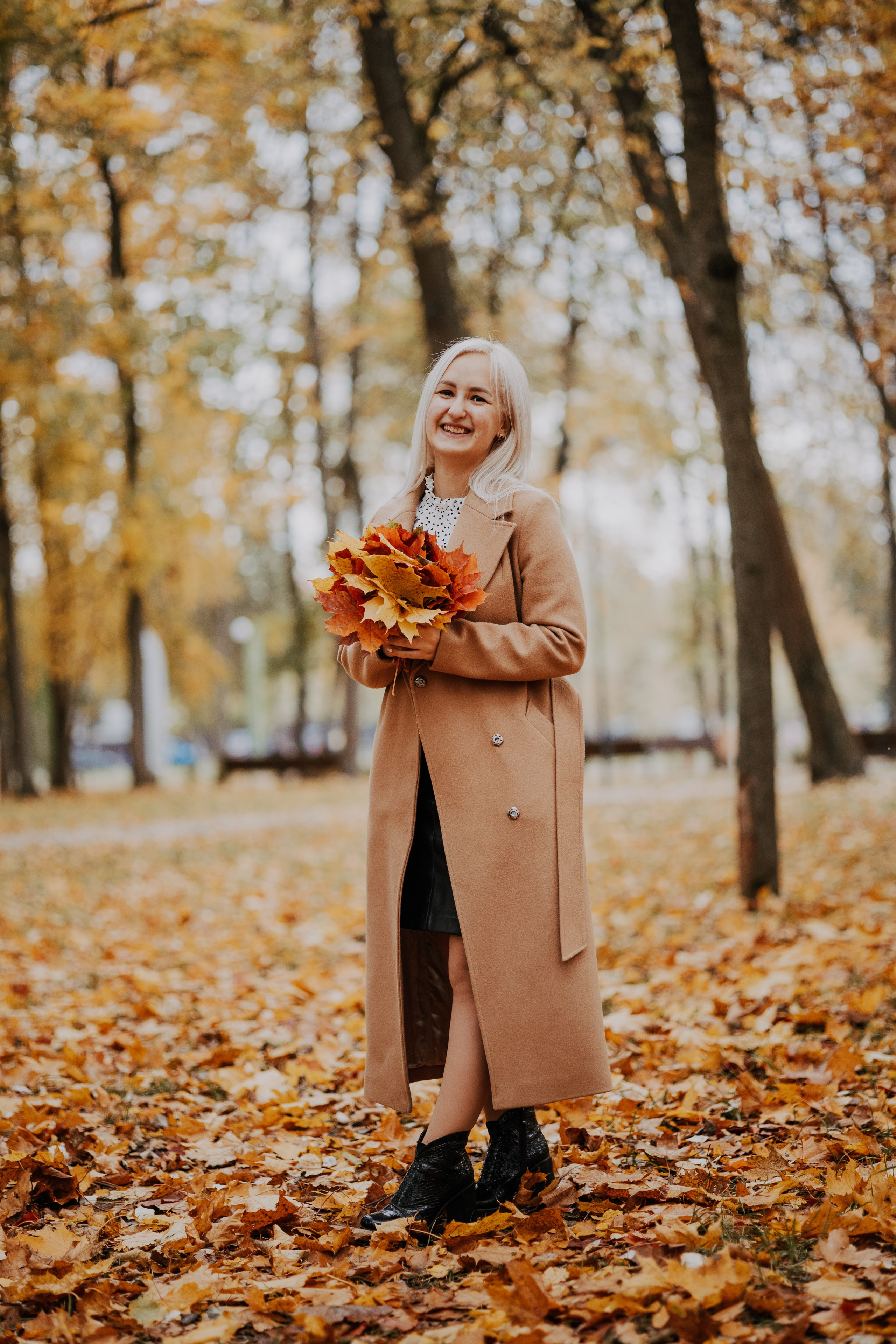 Осенняя прогулка с Марией. Выпускные альбомы в Серпухове