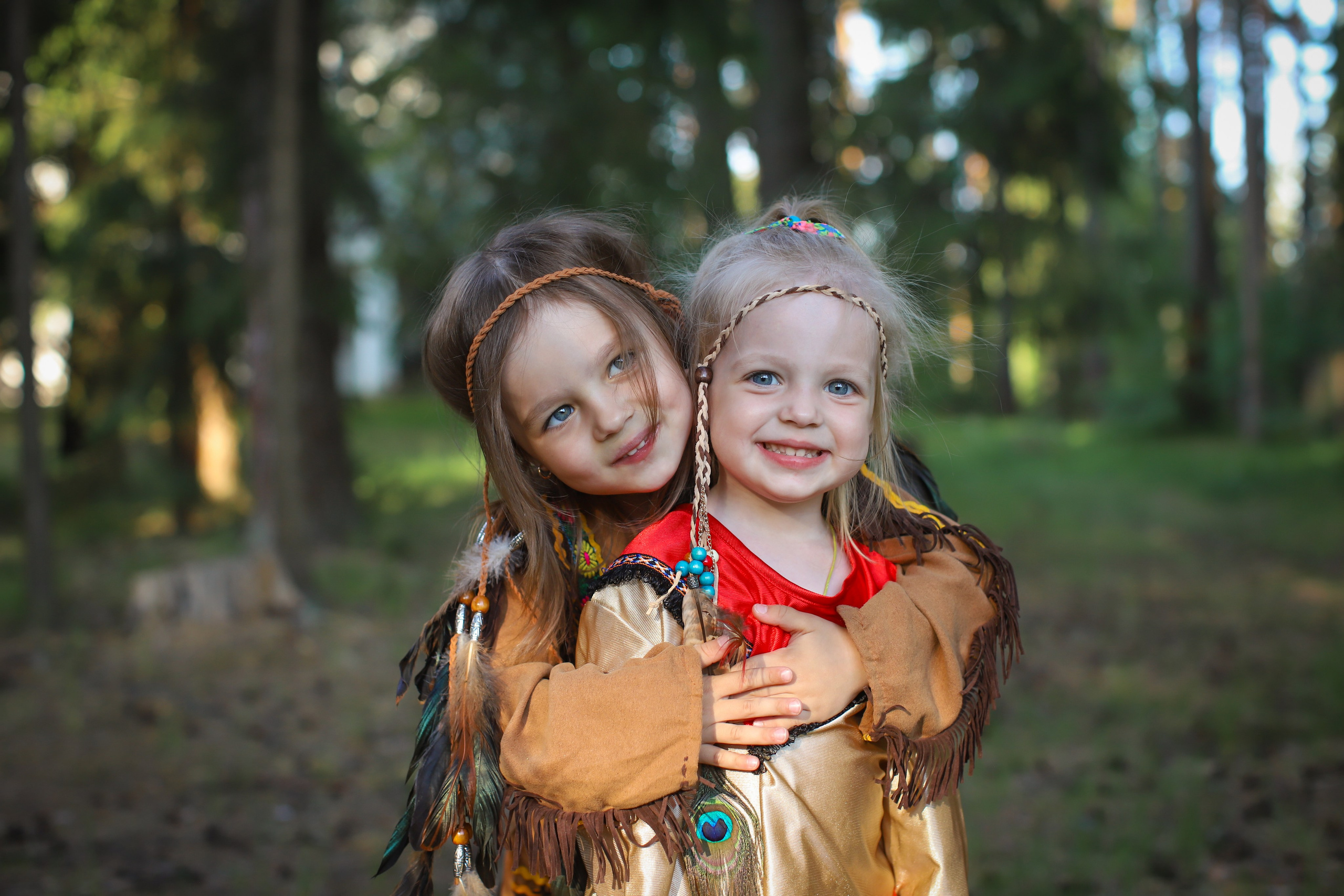 Индейцы. Детский и семейный фотограф Мария Киселёва. Москва
