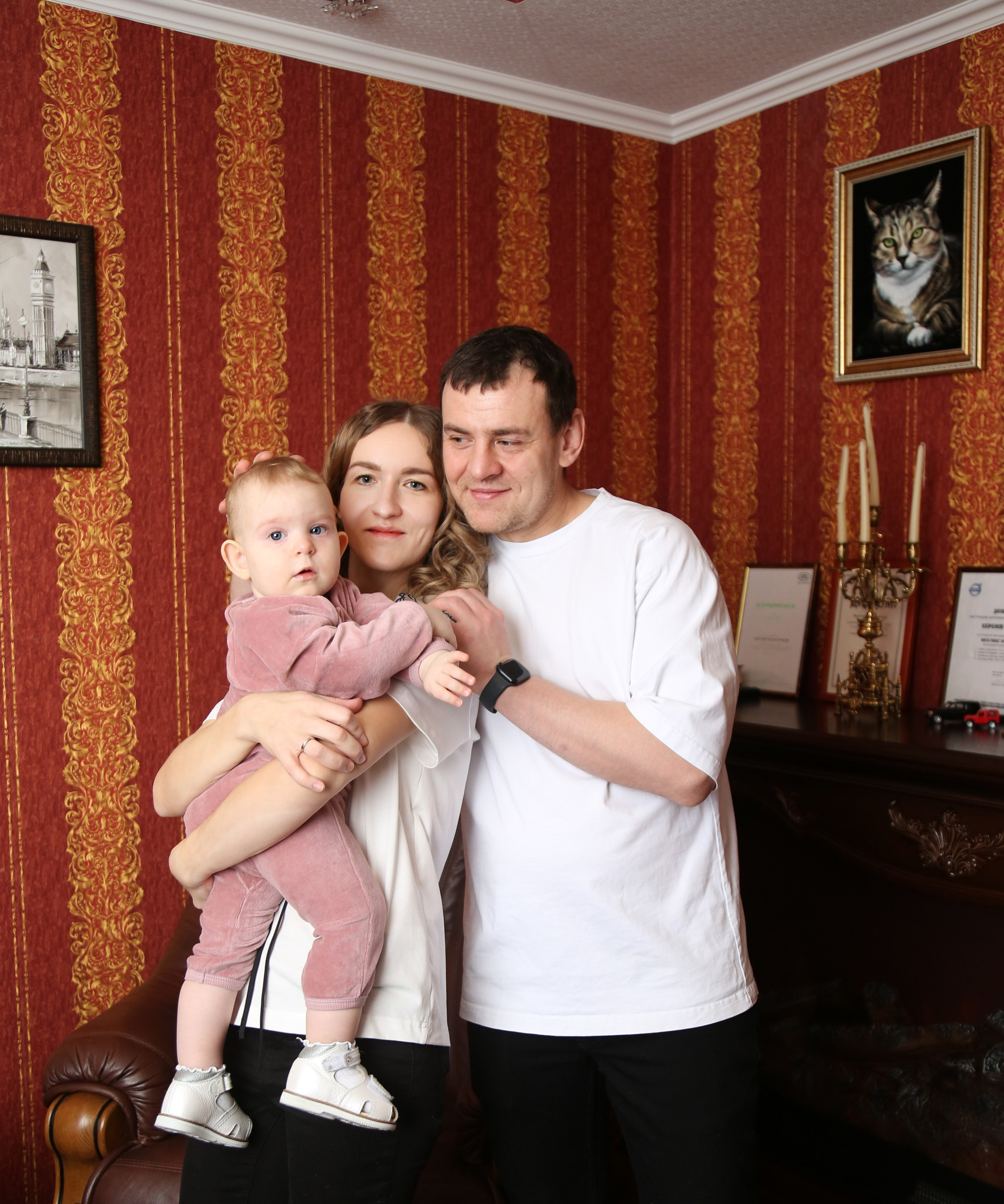 Фотосессия на 1 годик Полине. Фотосессия в студии в Москве от профессионального фотографа услуги по доступным ценам