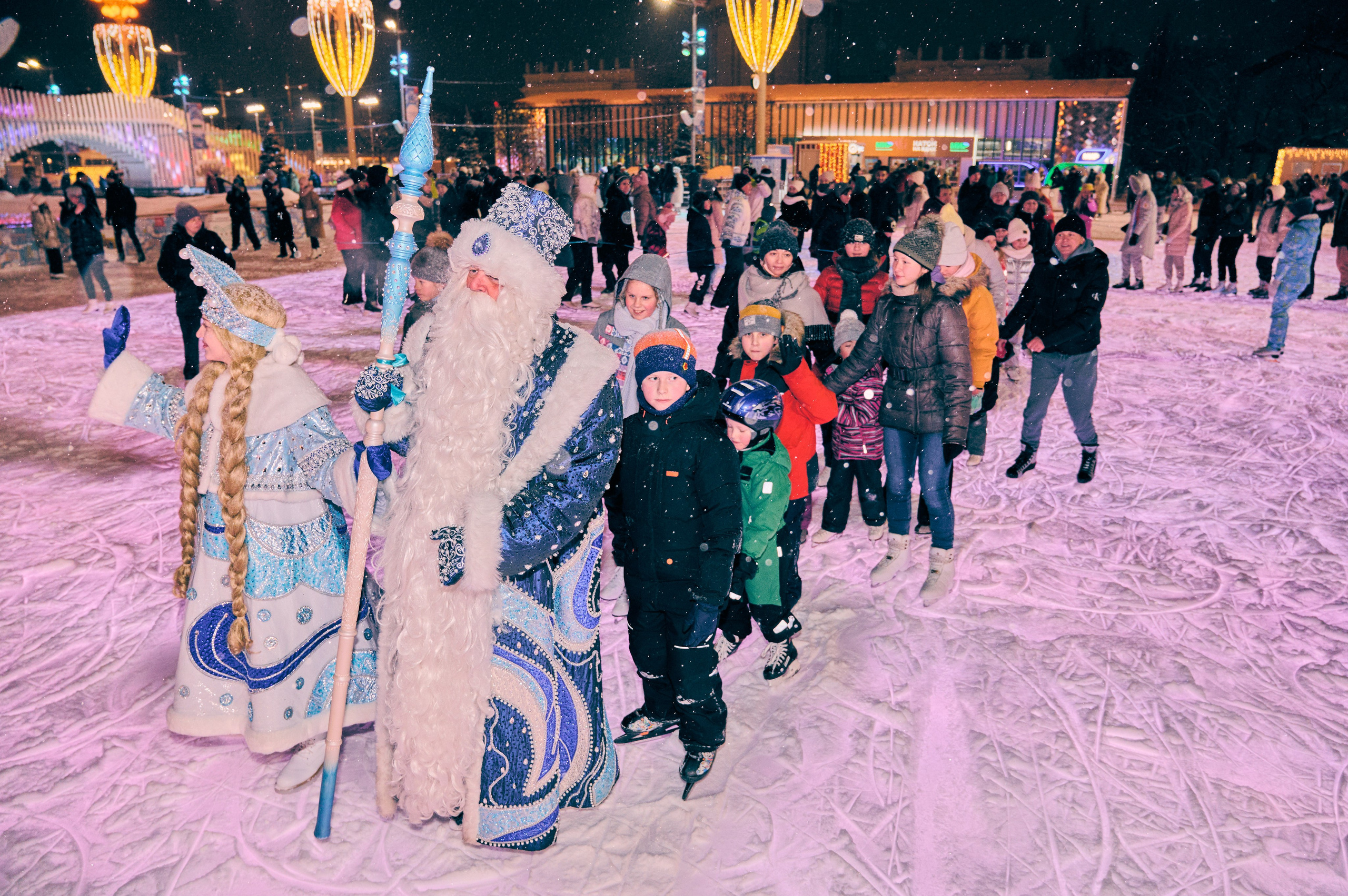 Линия жизни и Дед Мороз на ВДНХ. Никита Хохловский фото и видео продакшн