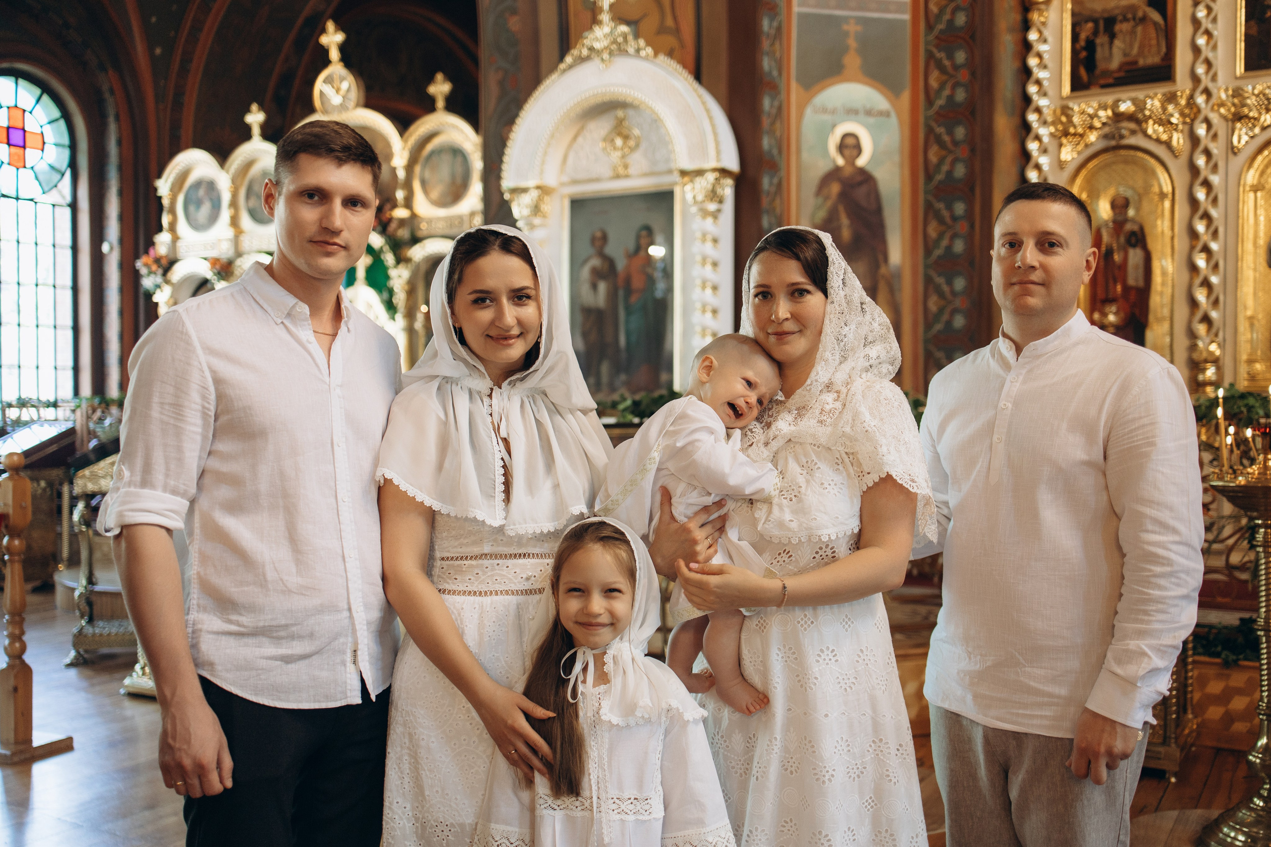 Двойное крещение Анны и Саши. Самый теплый фотограф в Краснодаре Рябоконь Ксения