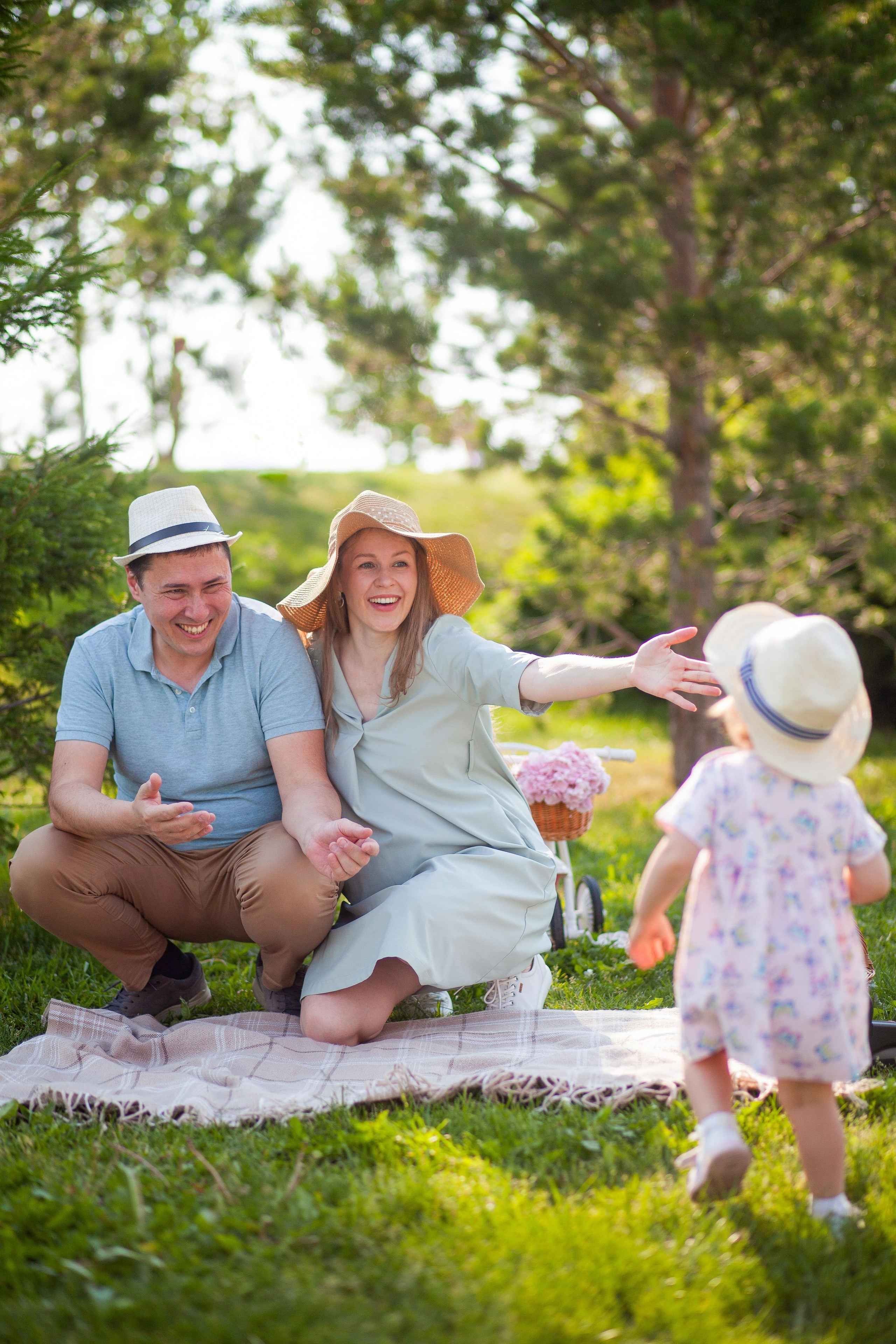 Анна, Дамир и Кира. Семейный фотограф в Екатеринбурге и Красноуфимске Евгения Лягаева