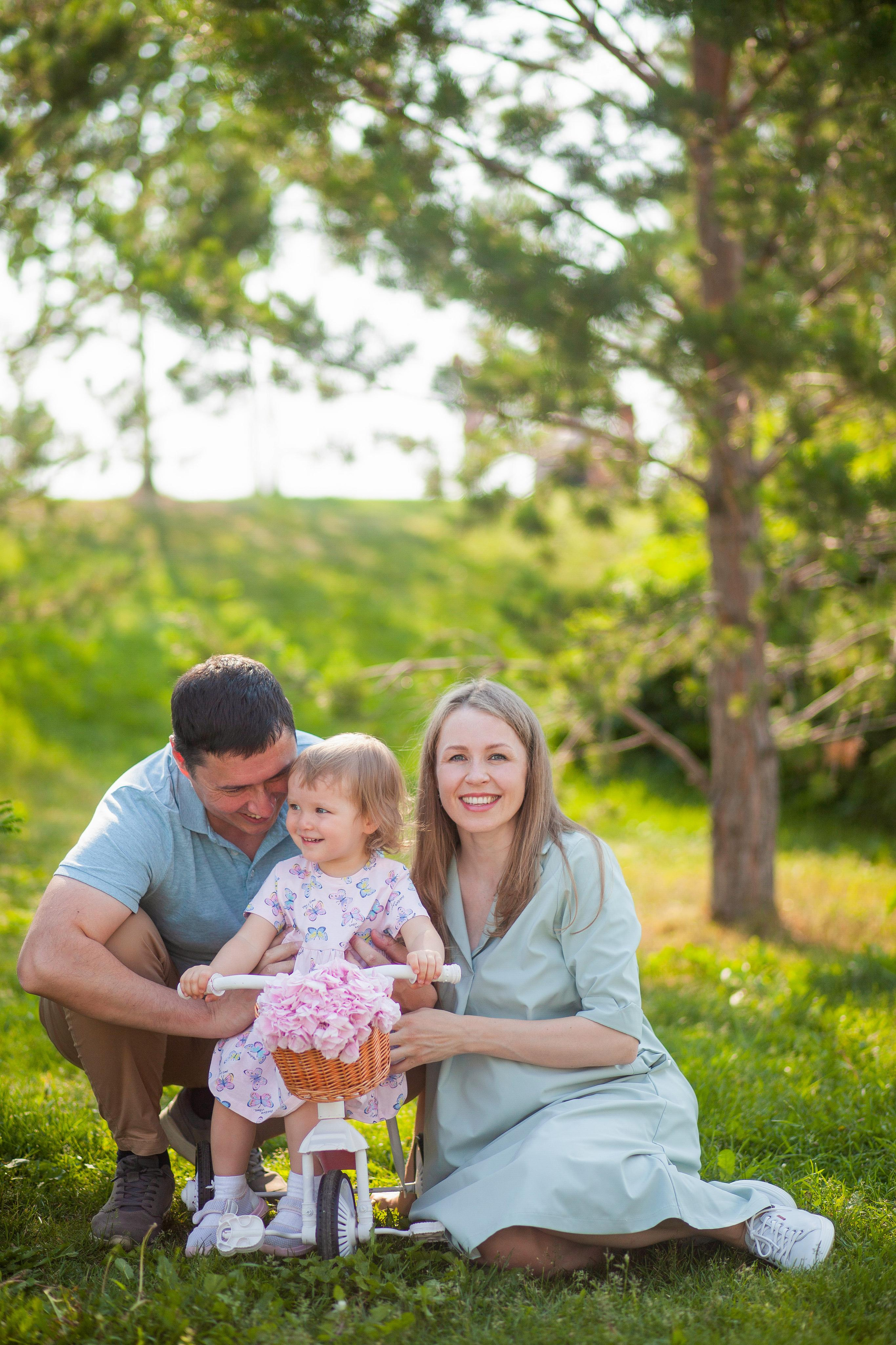 Анна, Дамир и Кира. Семейный фотограф в Екатеринбурге и Красноуфимске Евгения Лягаева