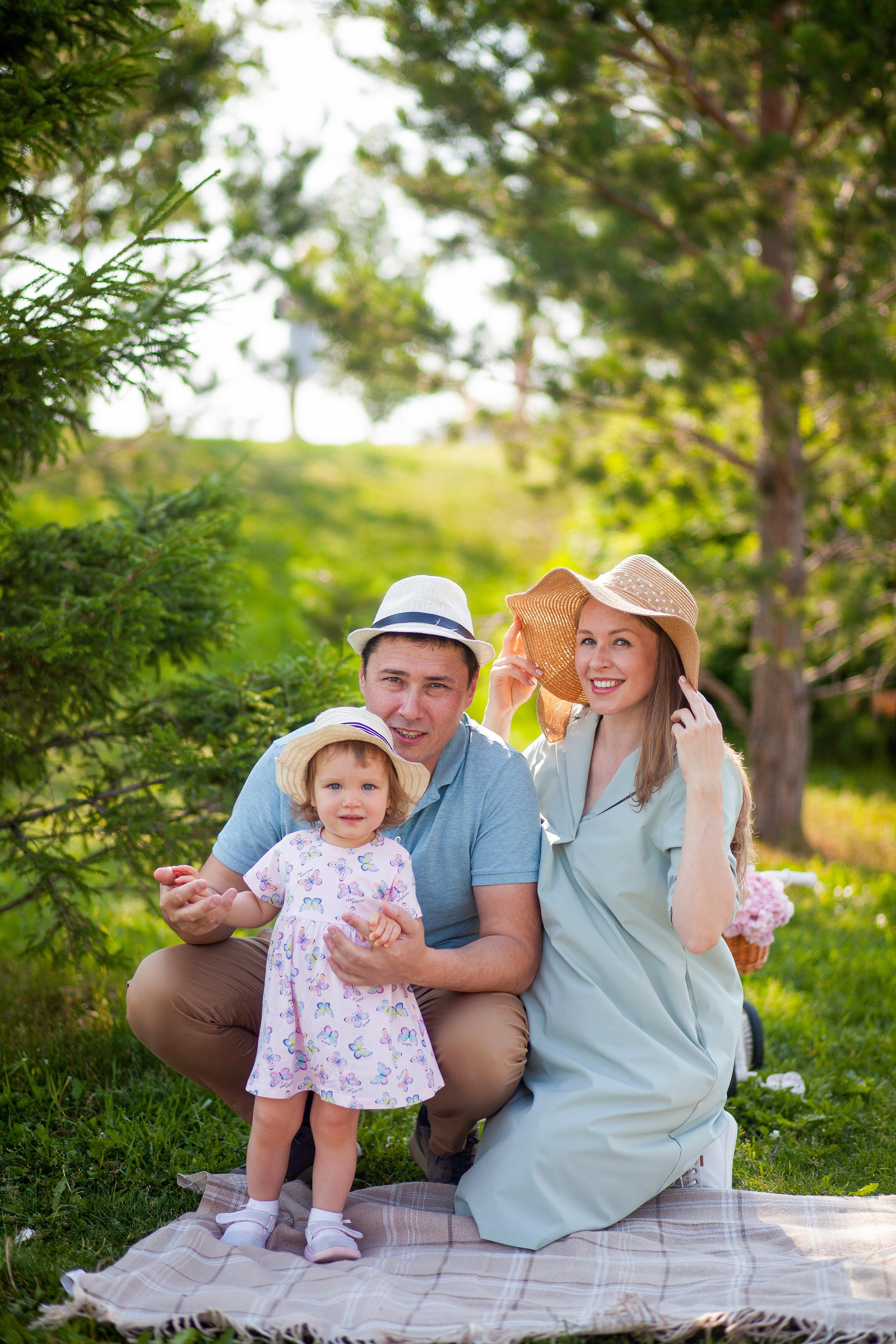Анна, Дамир и Кира. Семейный фотограф в Екатеринбурге и Красноуфимске Евгения Лягаева