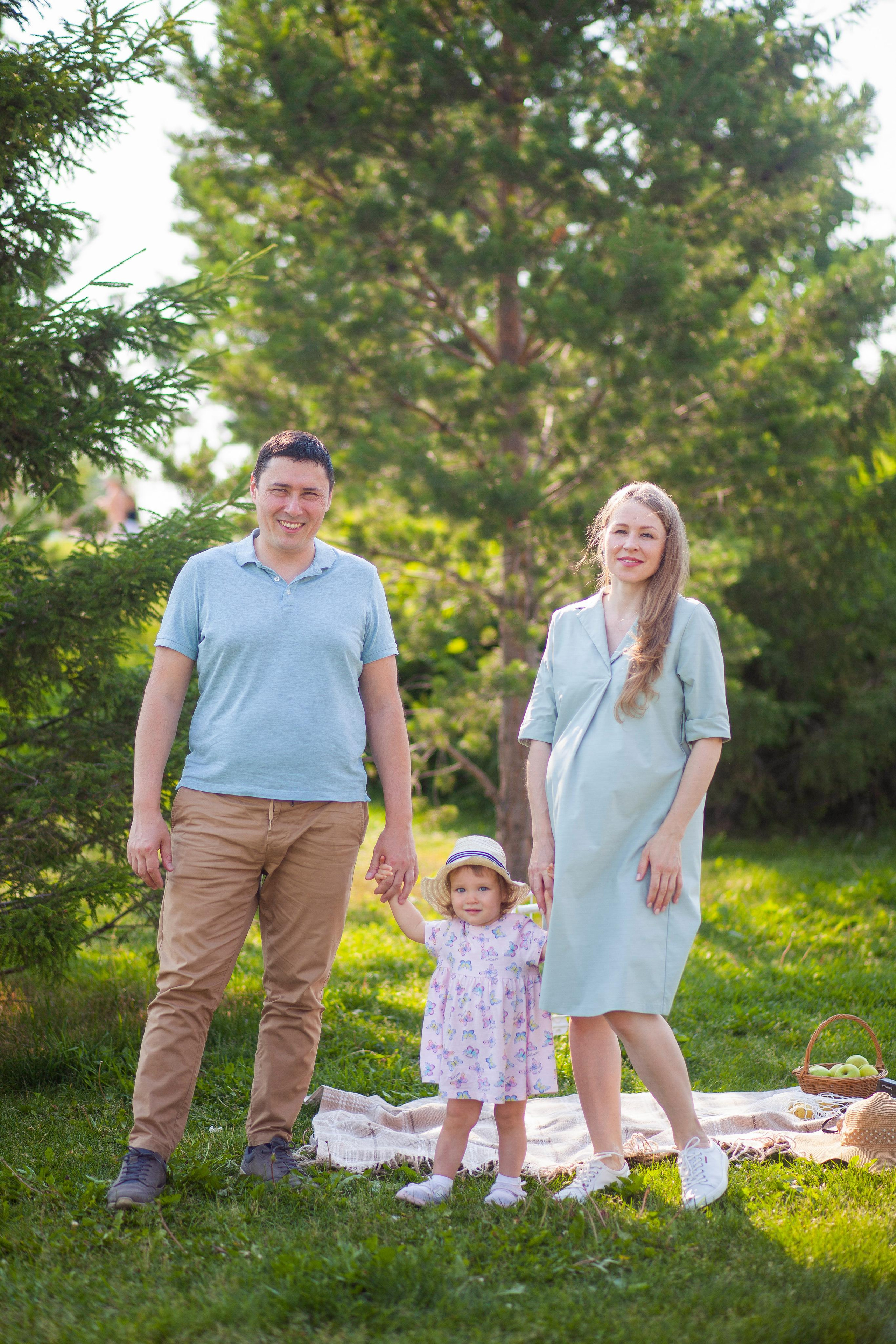 Анна, Дамир и Кира. Семейный фотограф в Екатеринбурге и Красноуфимске Евгения Лягаева