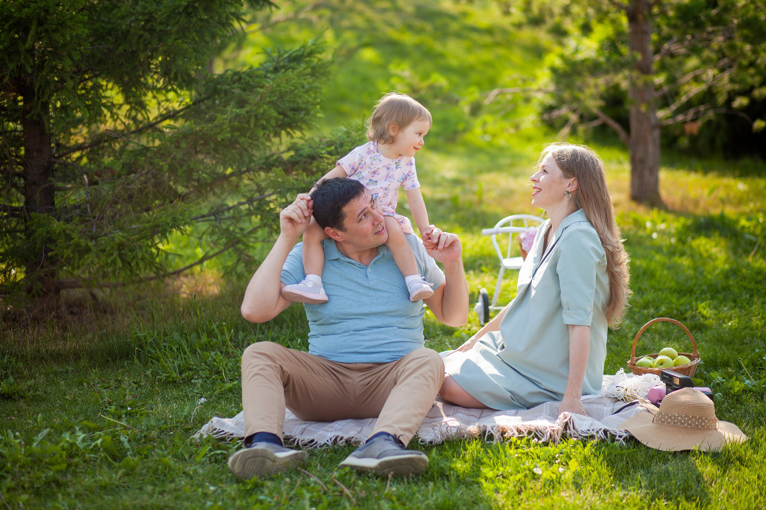 Анна, Дамир и Кира. Семейный фотограф в Екатеринбурге и Красноуфимске Евгения Лягаева