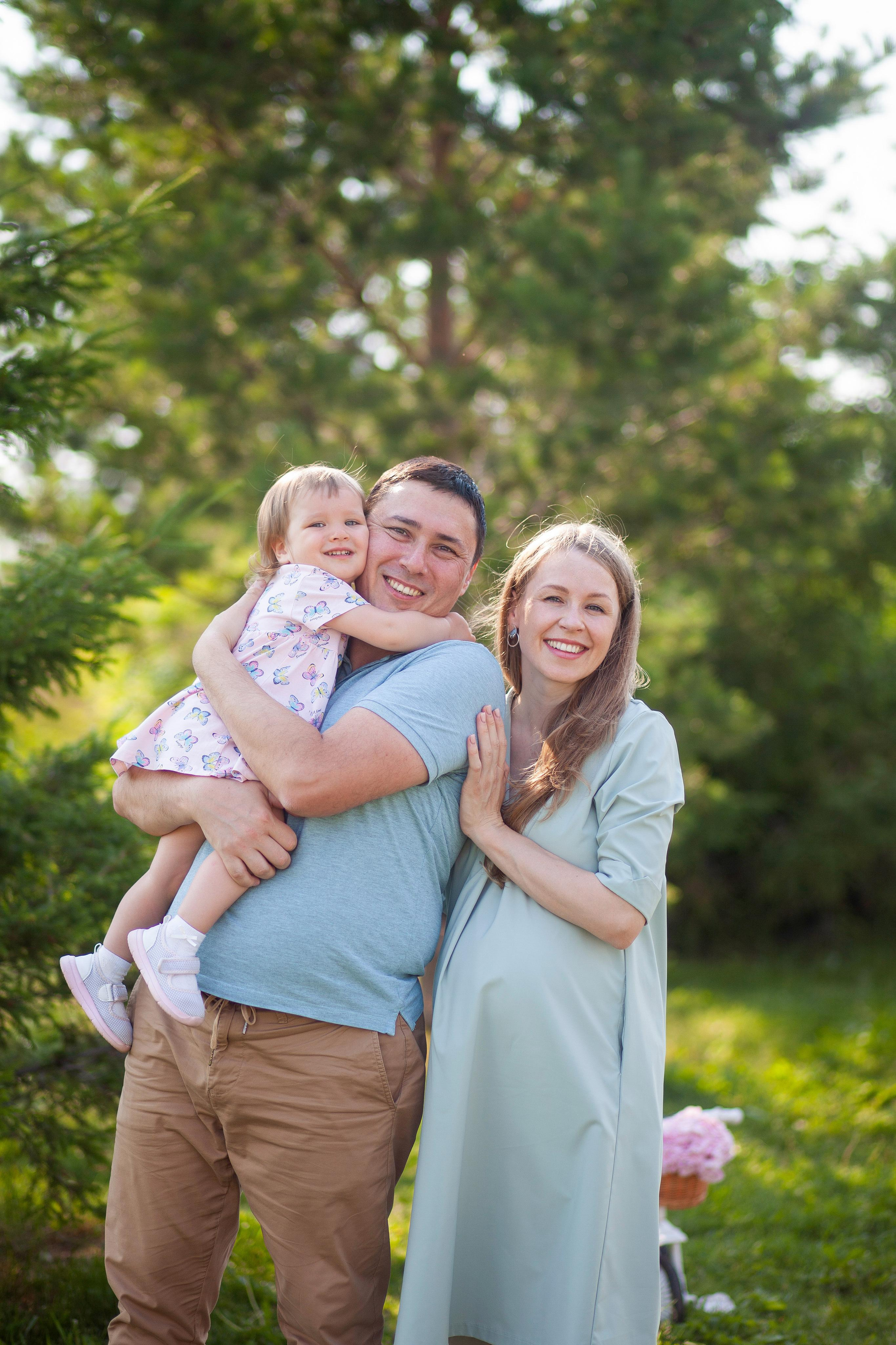 Анна, Дамир и Кира. Семейный фотограф в Екатеринбурге и Красноуфимске Евгения Лягаева