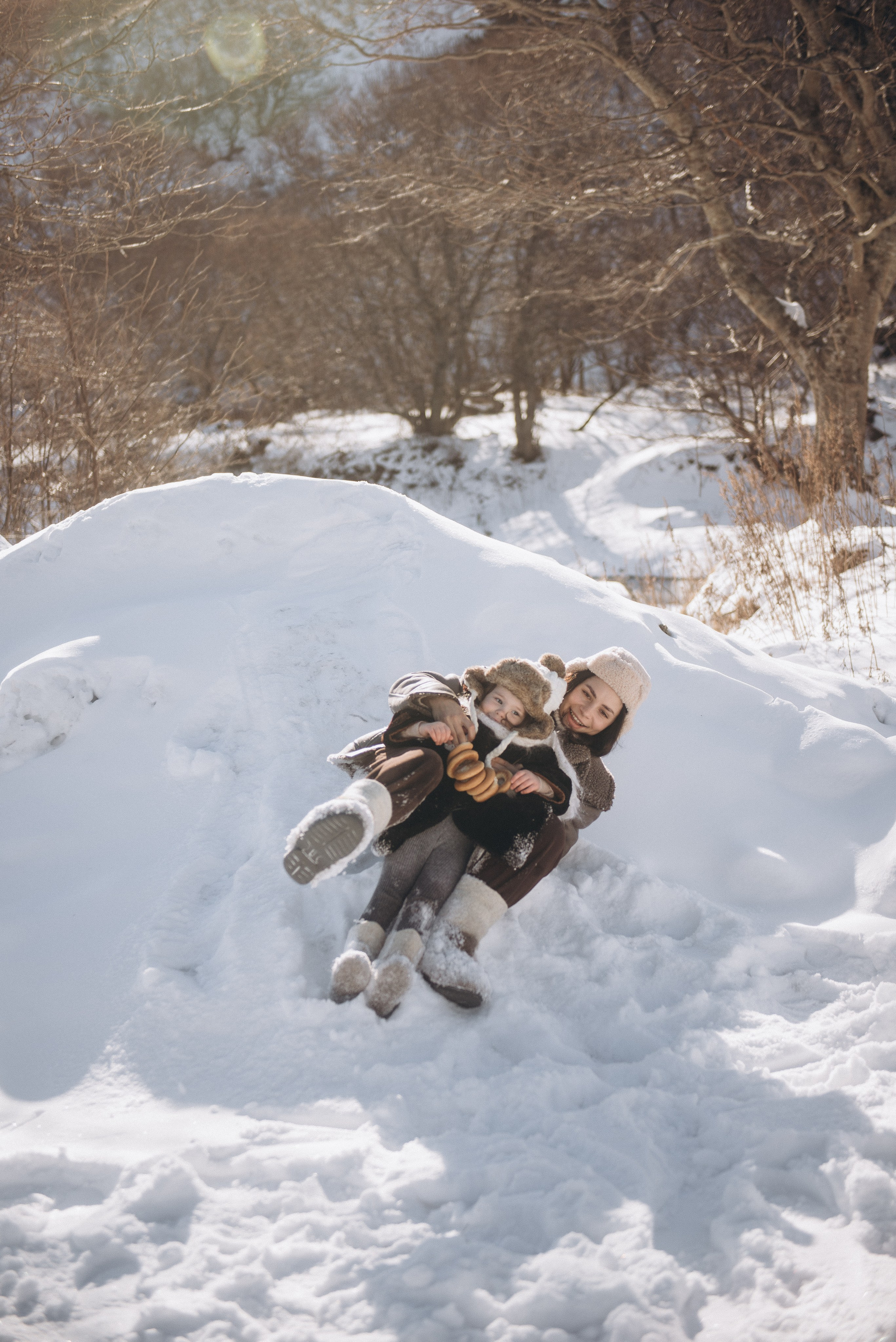 Женя и Анюта. Ирина Метелица фотограф на Шикотане