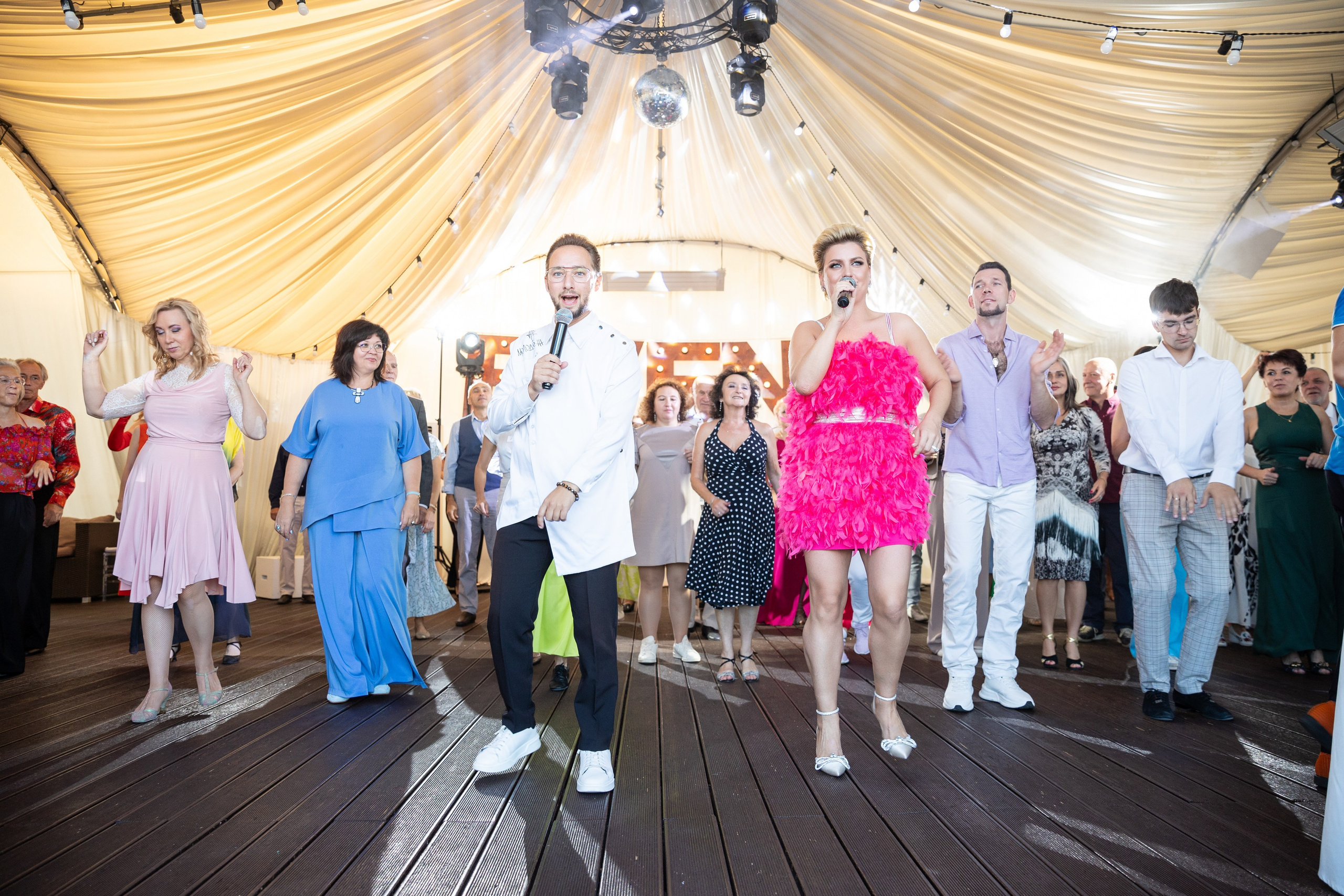 День рождения школы танцев в Event roof. Фотограф на корпоратив Спб / Москва